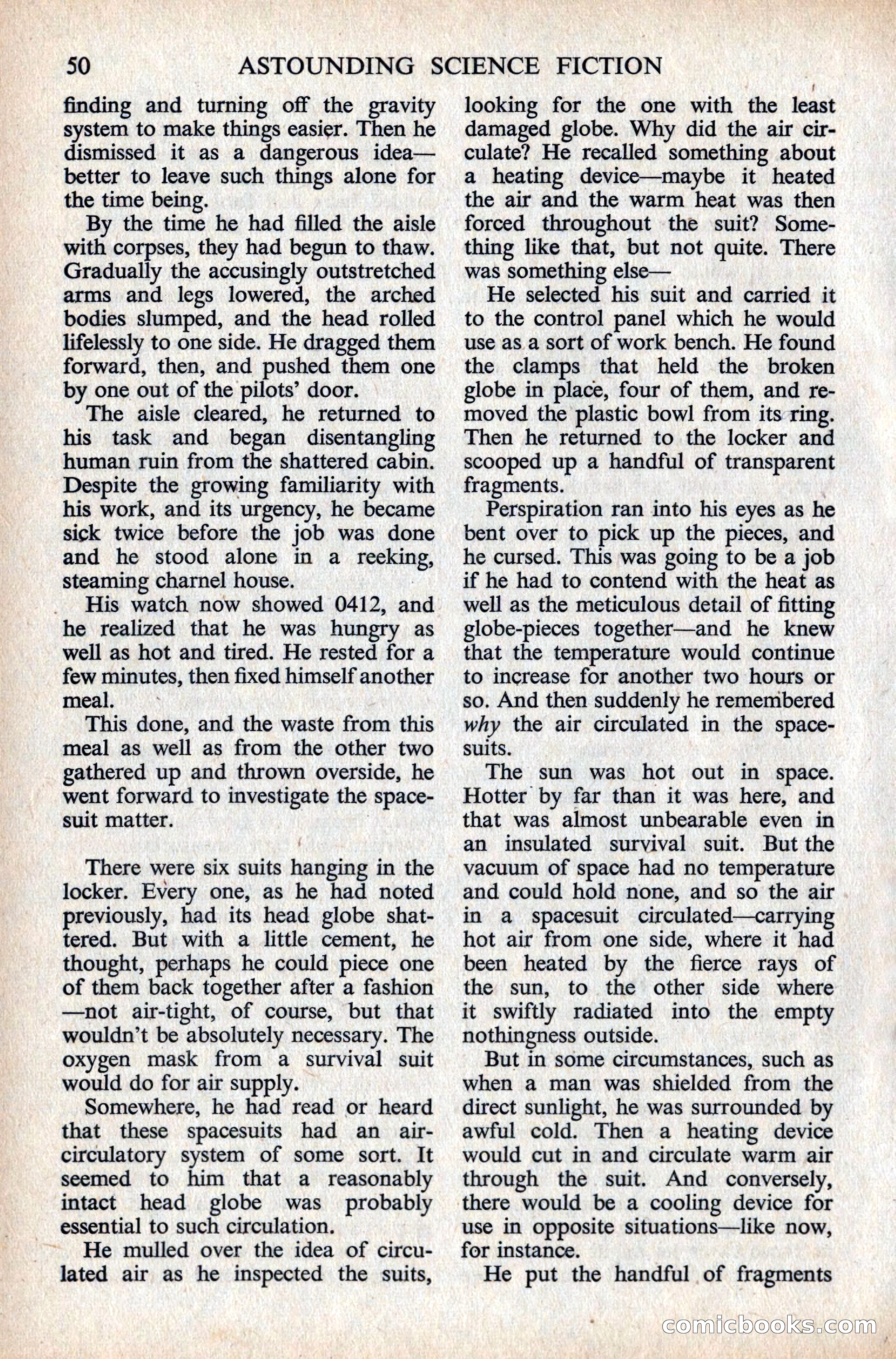 Astounding Science Fiction, British Edition — page 52 of 132