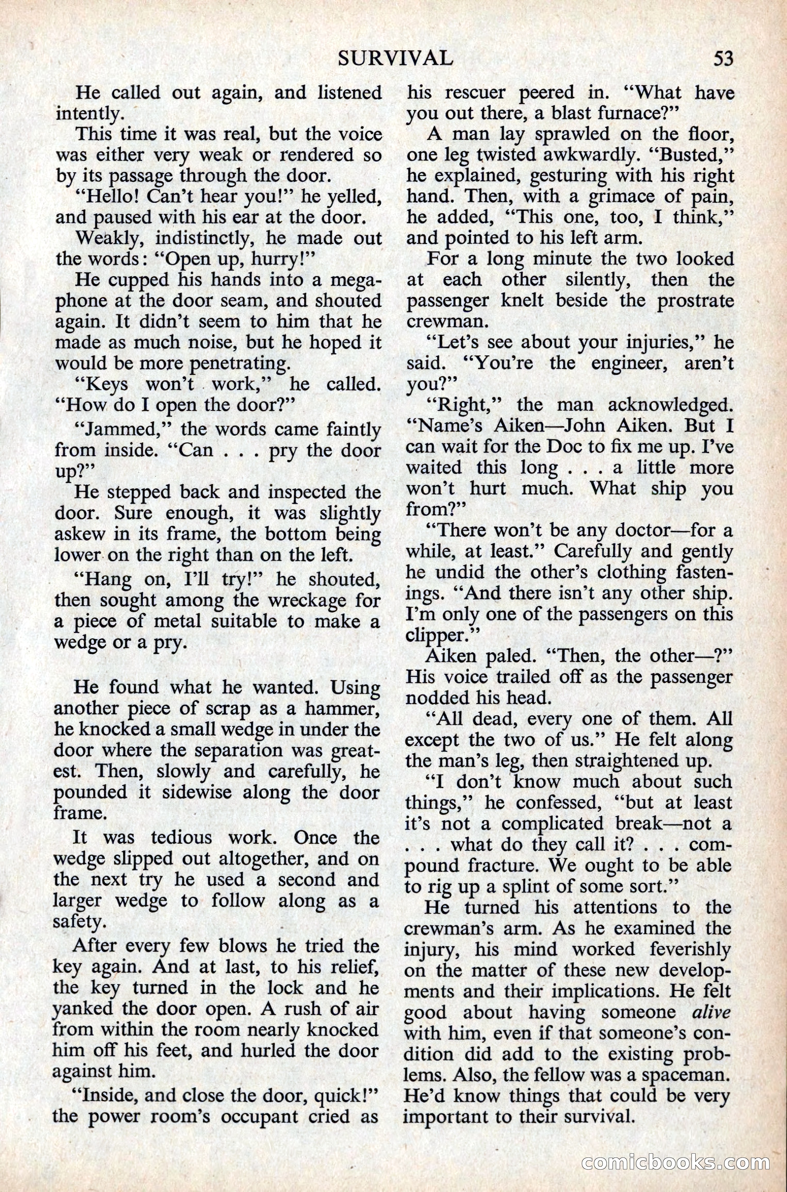 Astounding Science Fiction, British Edition — page 55 of 132