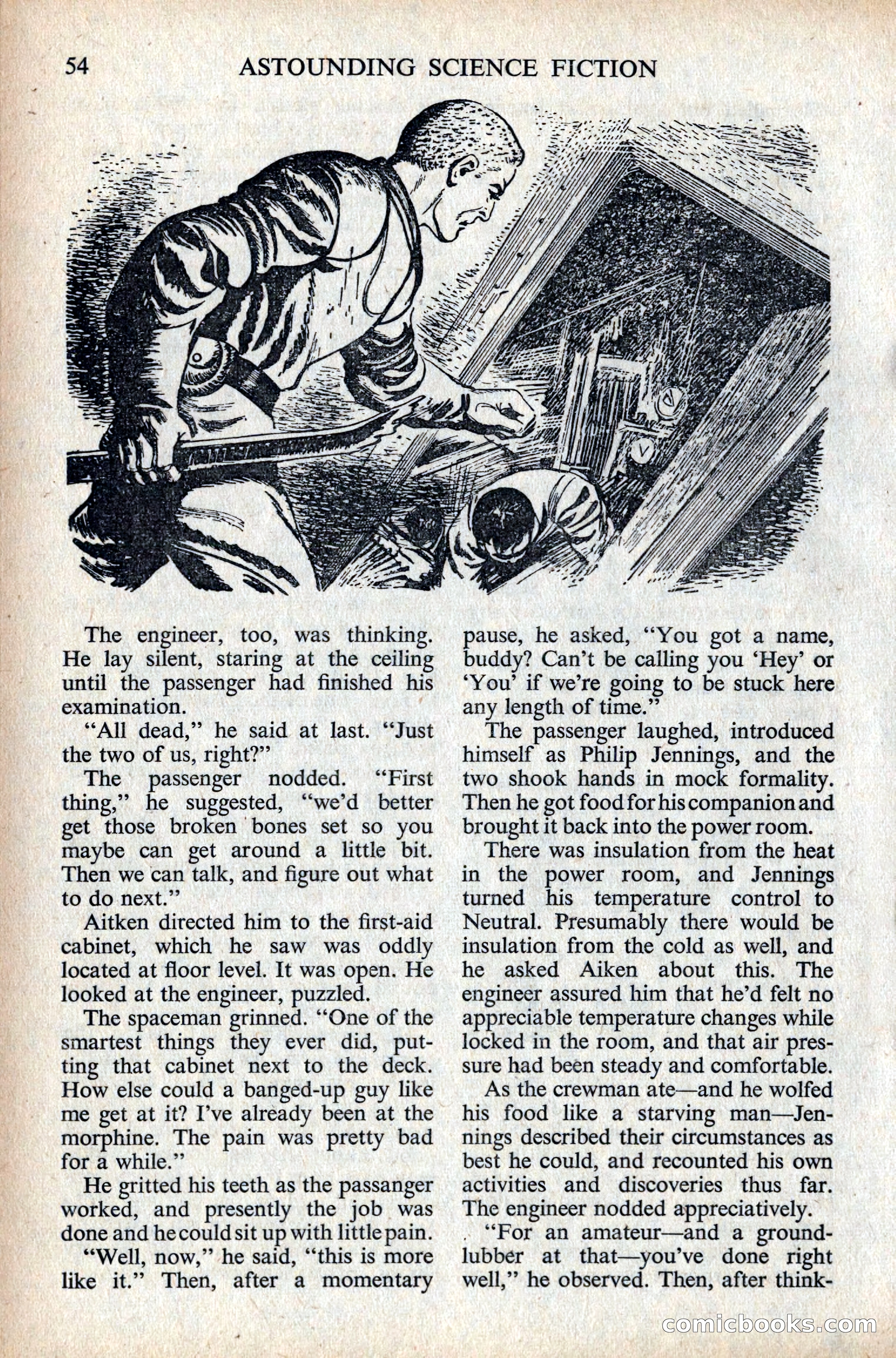 Astounding Science Fiction, British Edition — page 56 of 132
