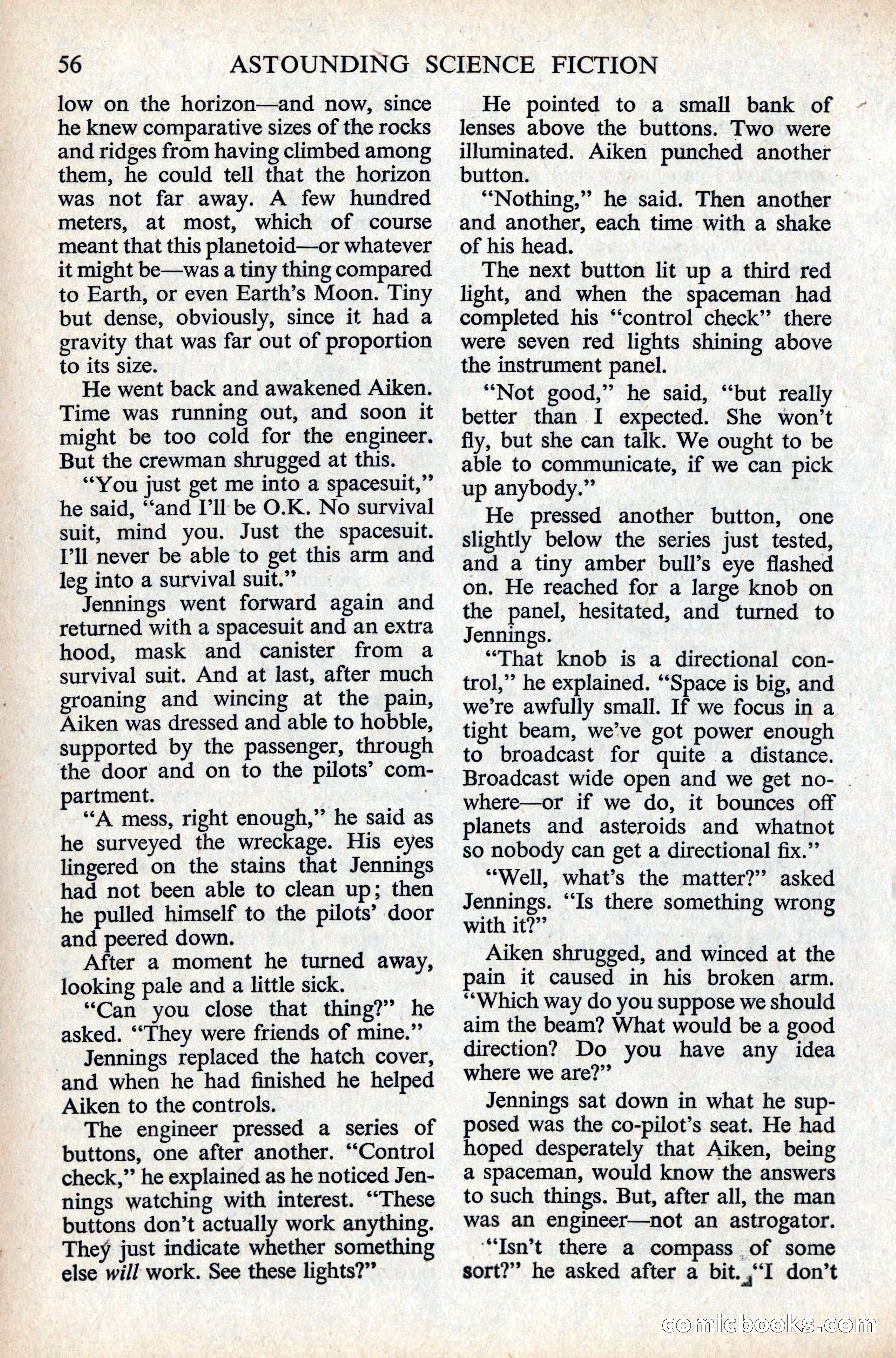 Astounding Science Fiction, British Edition — page 58 of 132