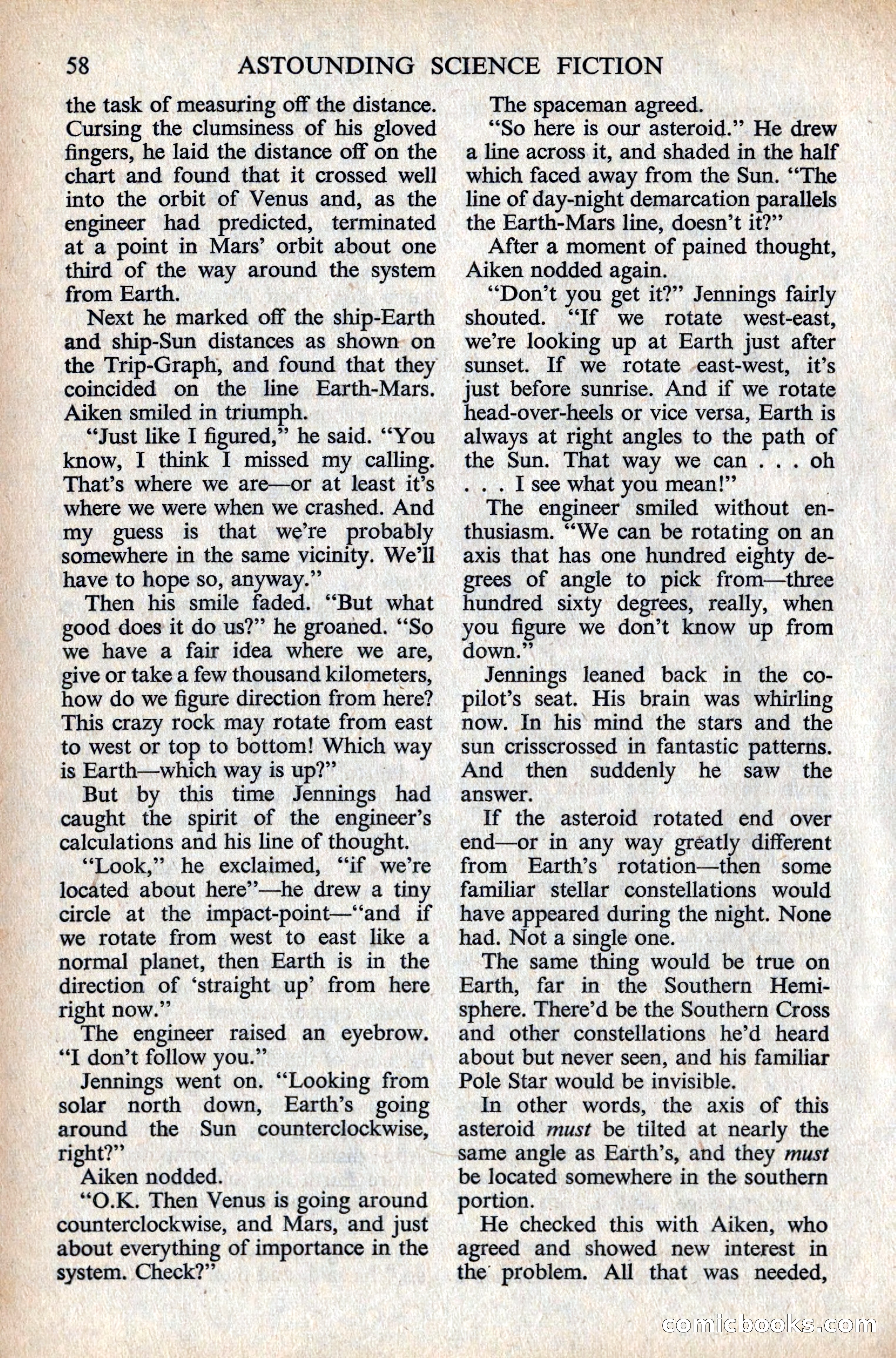 Astounding Science Fiction, British Edition — page 60 of 132