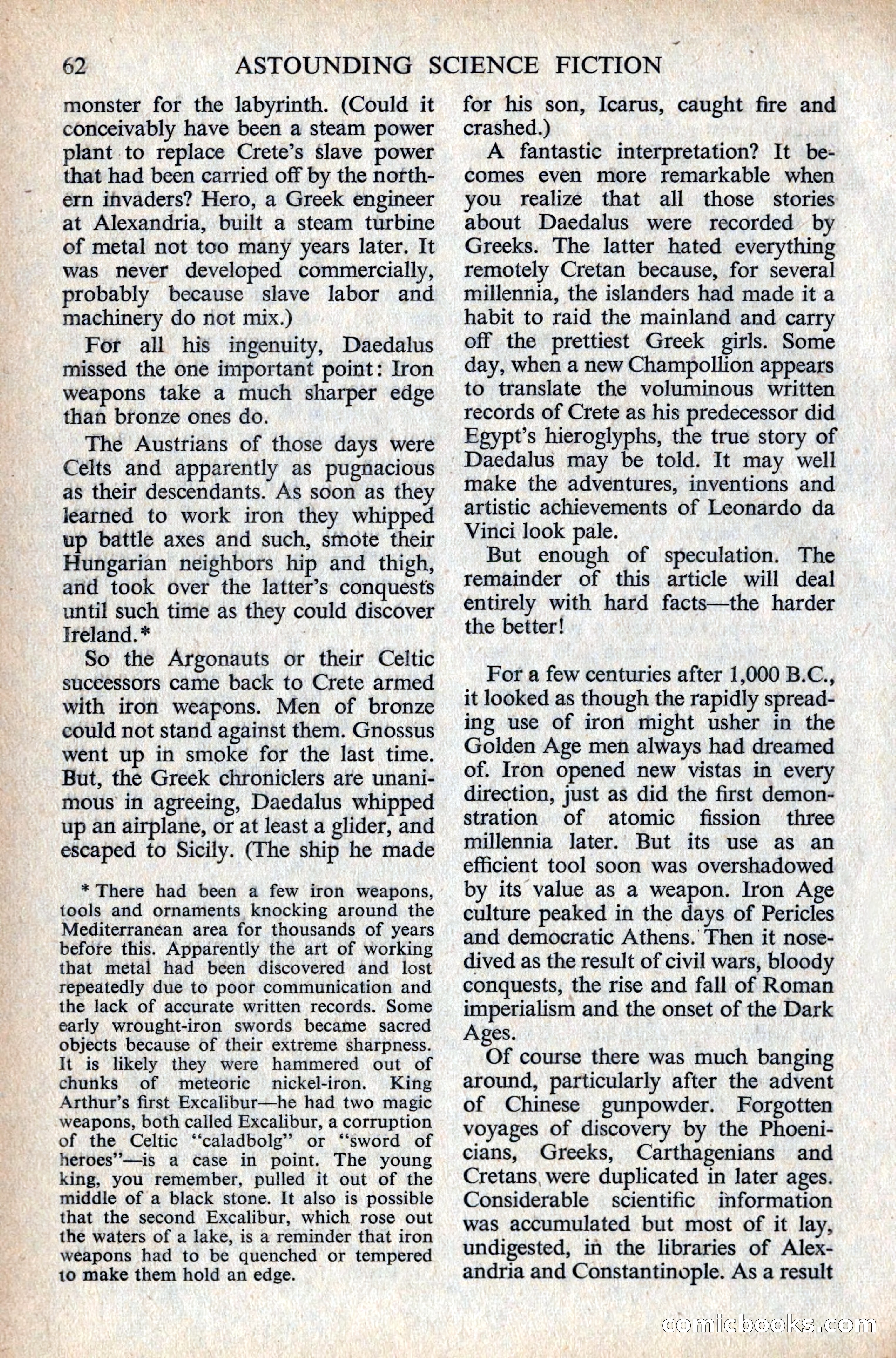 Astounding Science Fiction, British Edition — page 64 of 132