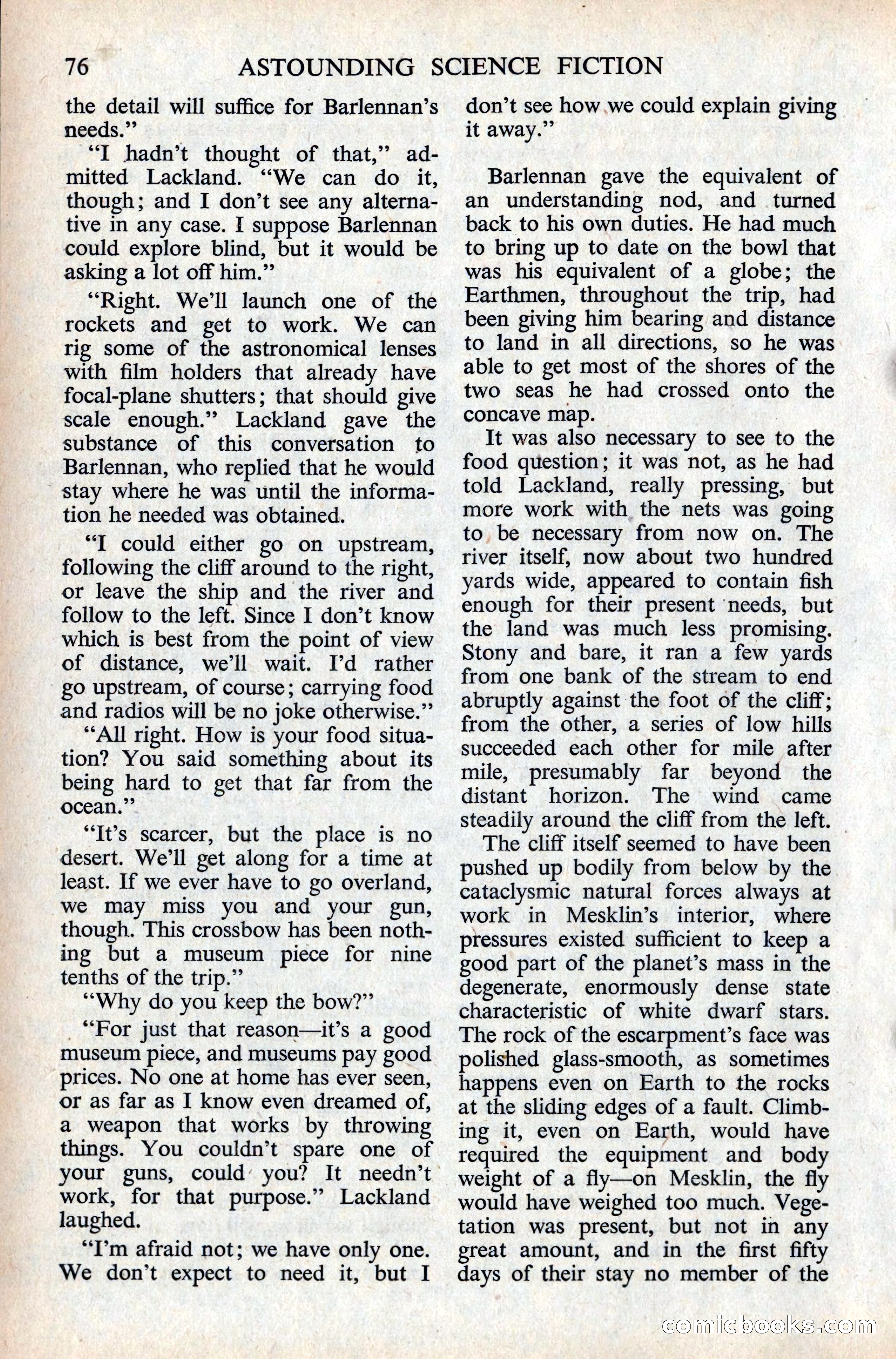 Astounding Science Fiction, British Edition — page 78 of 132