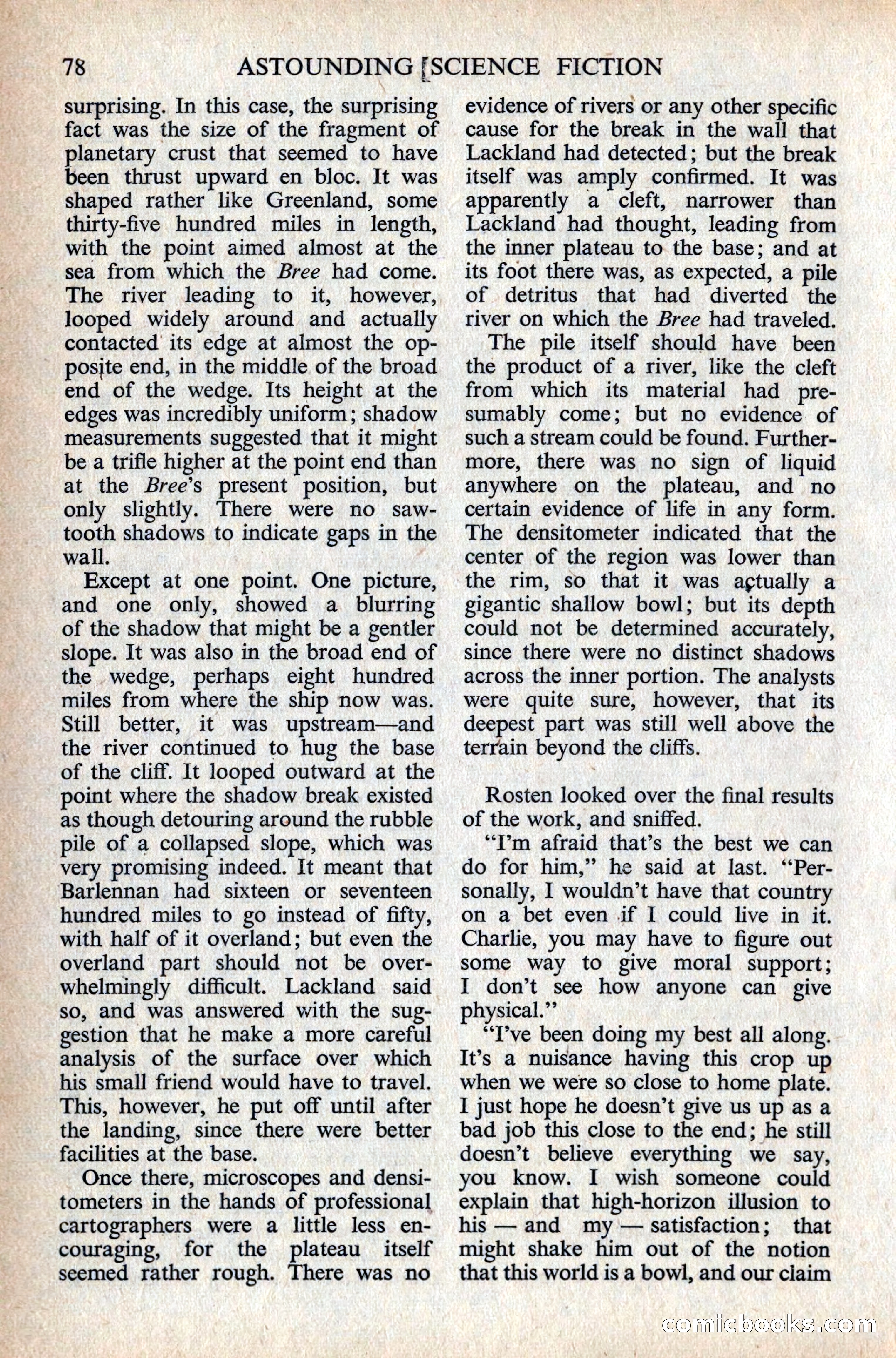 Astounding Science Fiction, British Edition — page 80 of 132