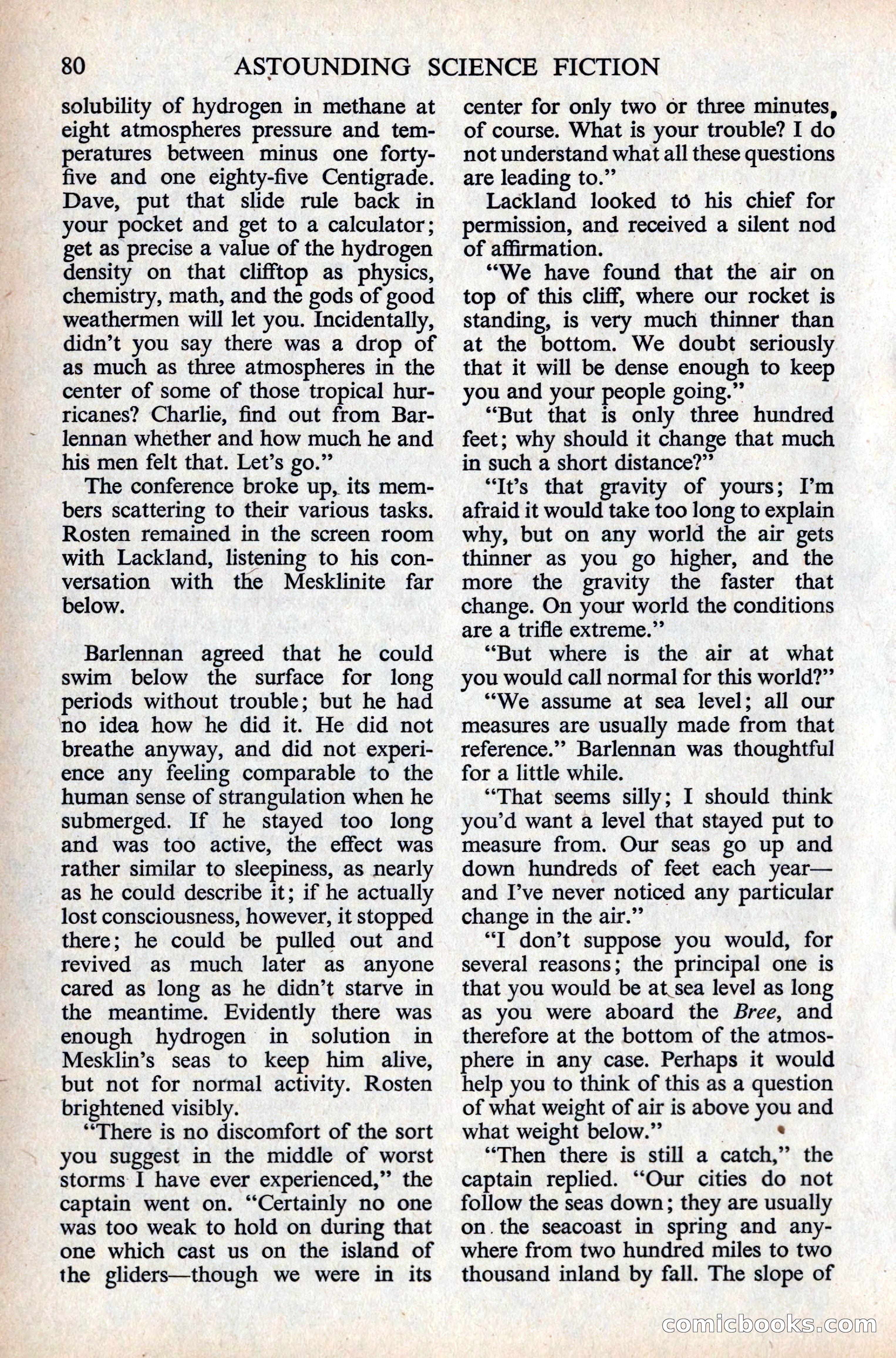 Astounding Science Fiction, British Edition — page 82 of 132