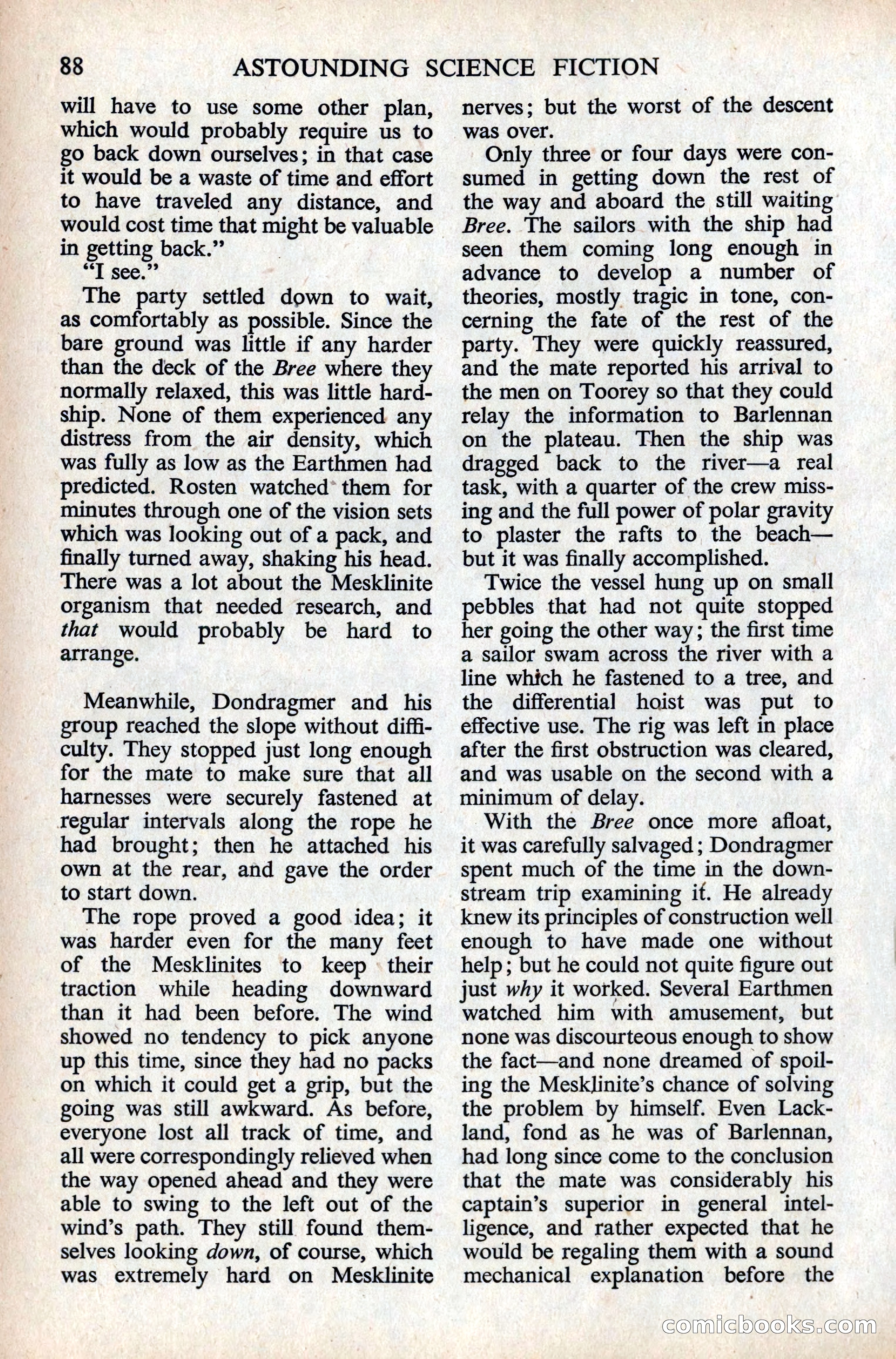 Astounding Science Fiction, British Edition — page 90 of 132