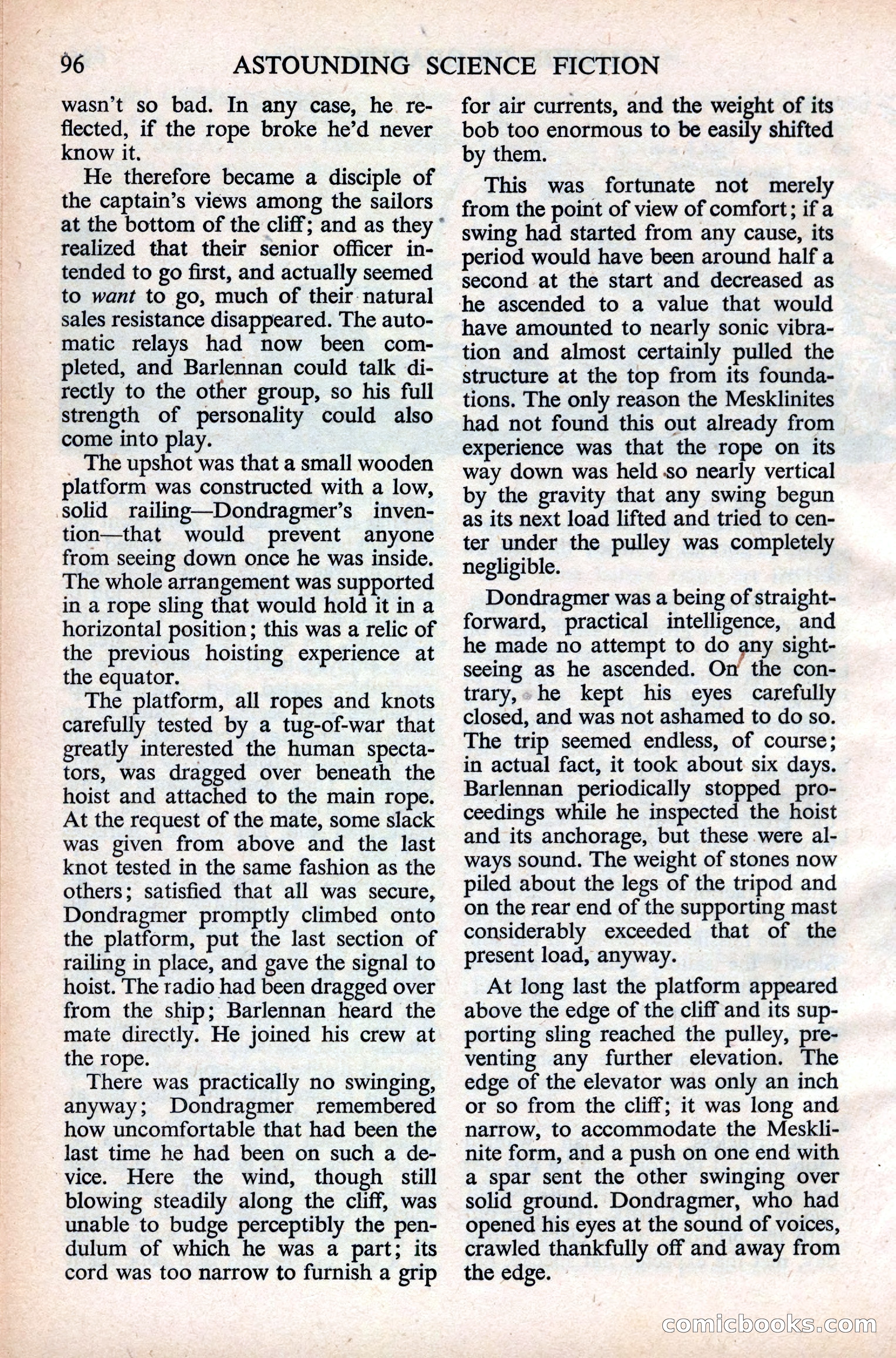 Astounding Science Fiction, British Edition — page 98 of 132