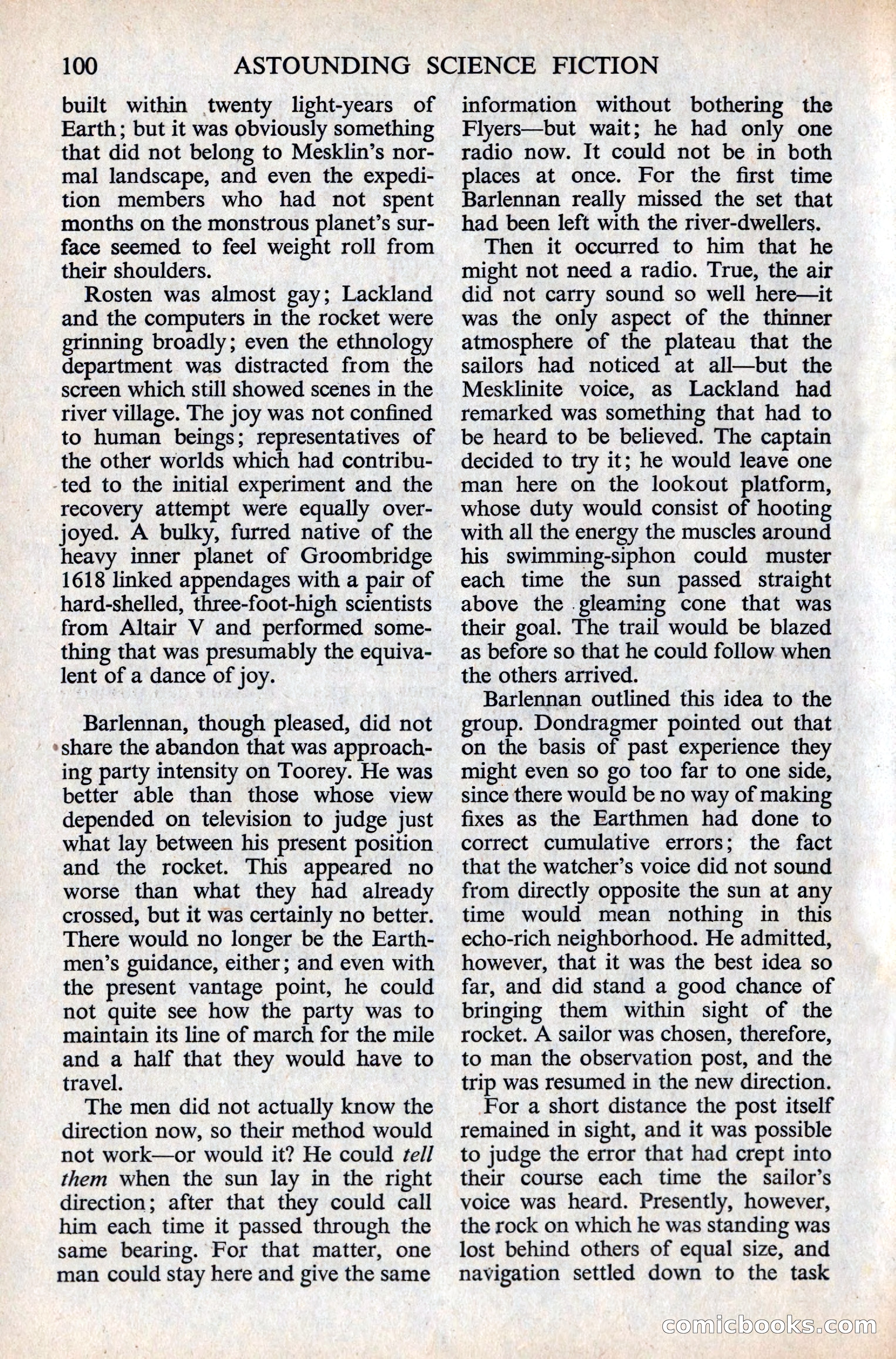 Astounding Science Fiction, British Edition — page 102 of 132