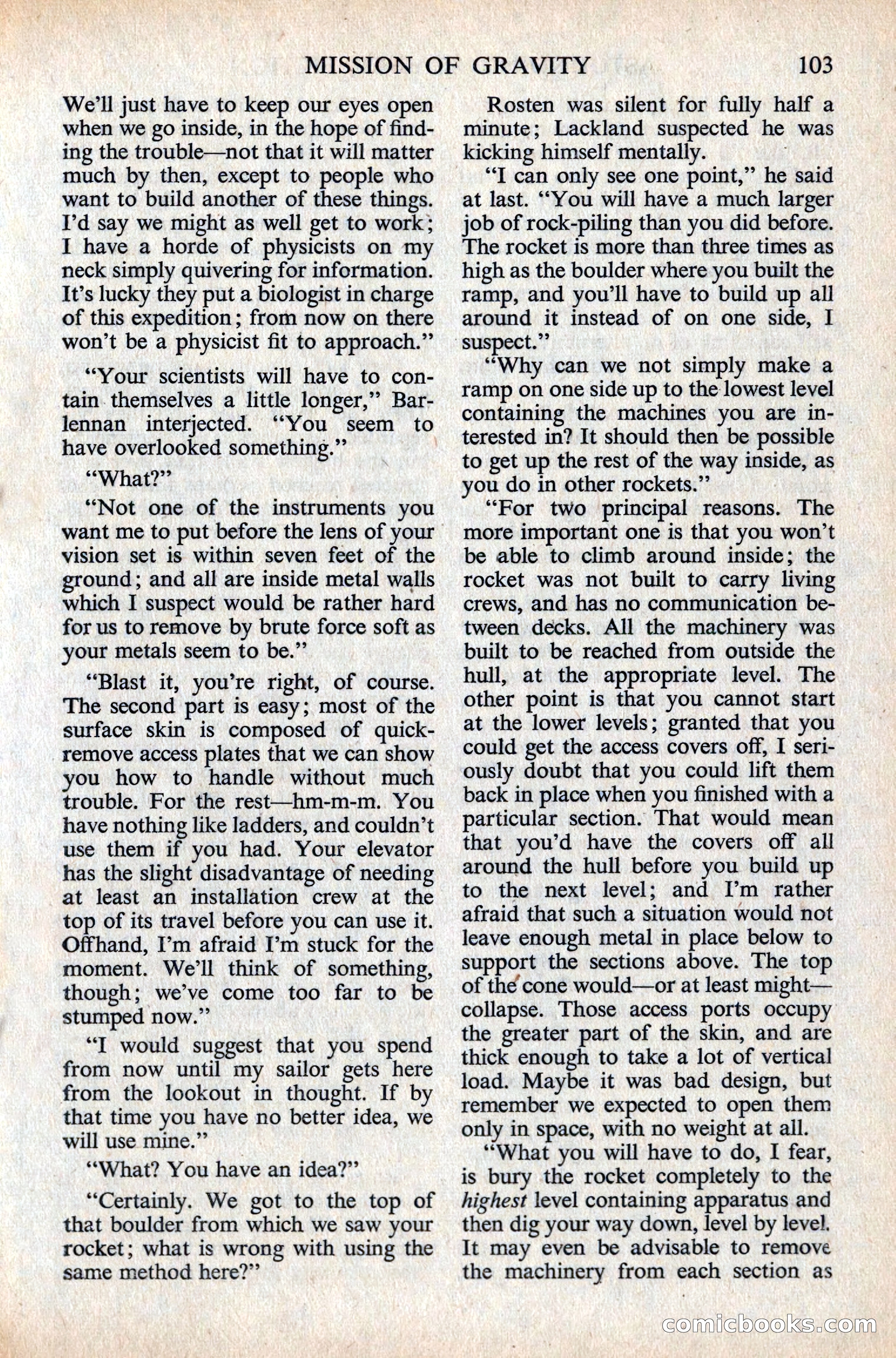 Astounding Science Fiction, British Edition — page 105 of 132