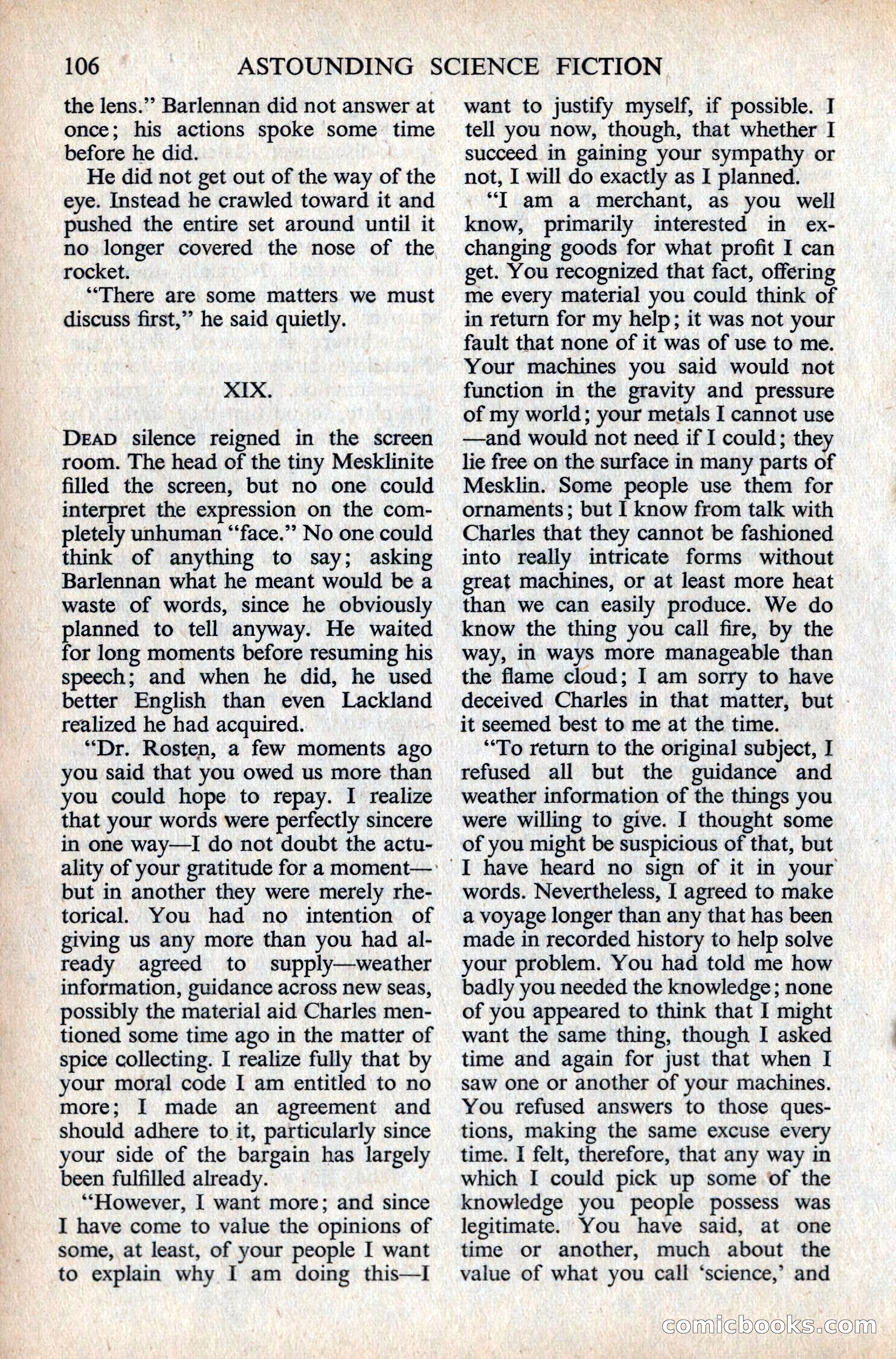 Astounding Science Fiction, British Edition — page 108 of 132