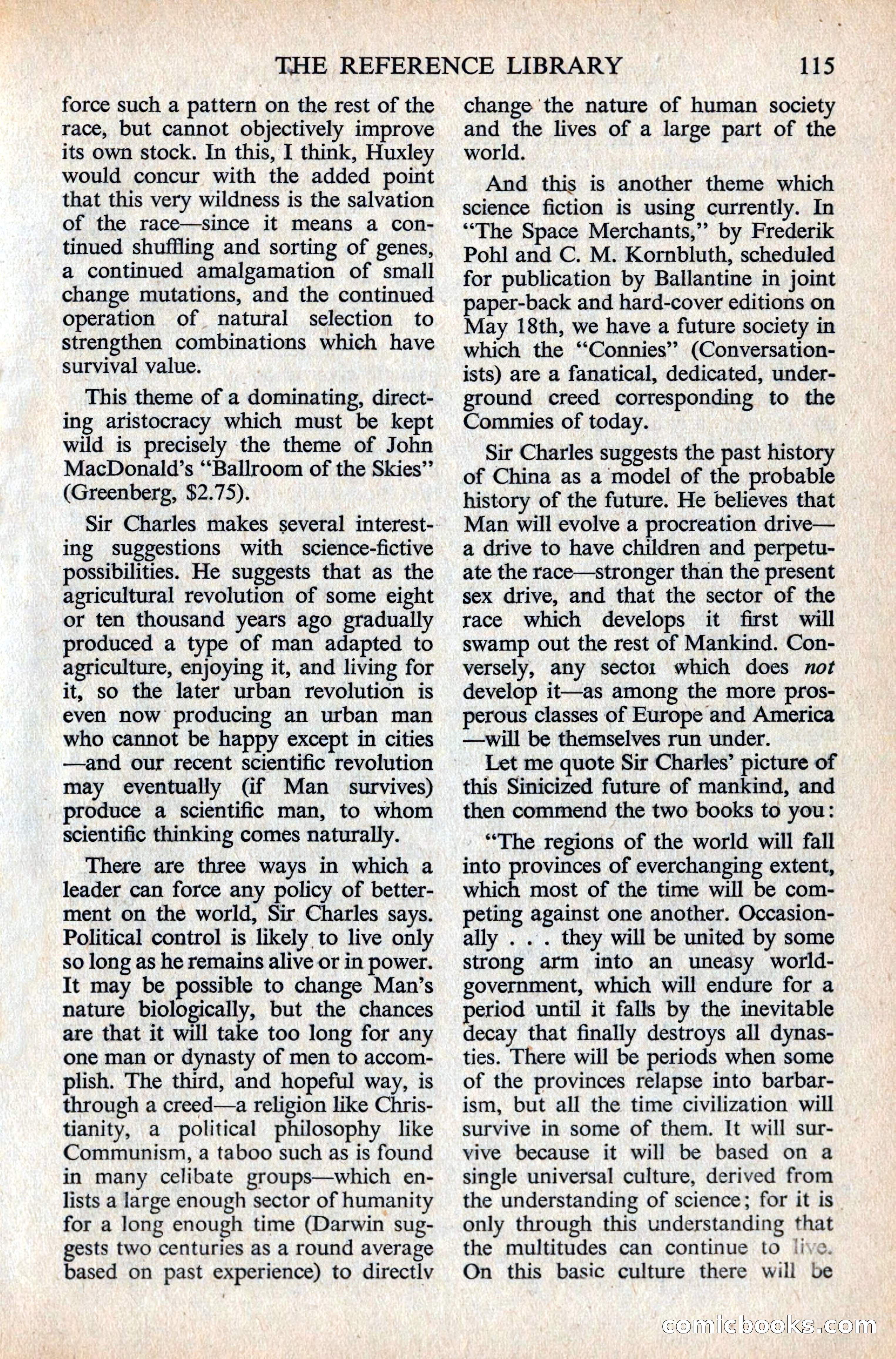 Astounding Science Fiction, British Edition — page 117 of 132