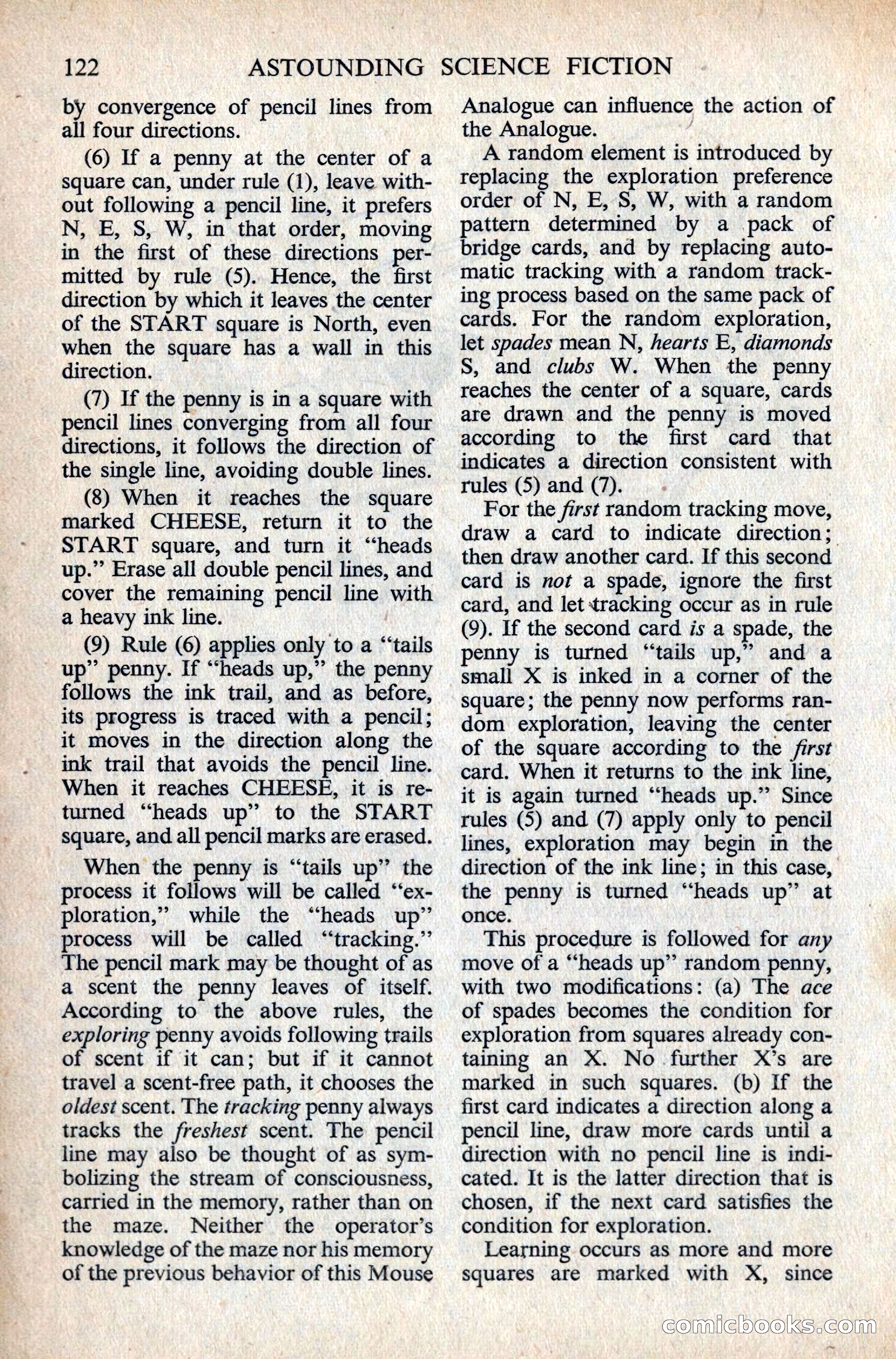 Astounding Science Fiction, British Edition — page 124 of 132