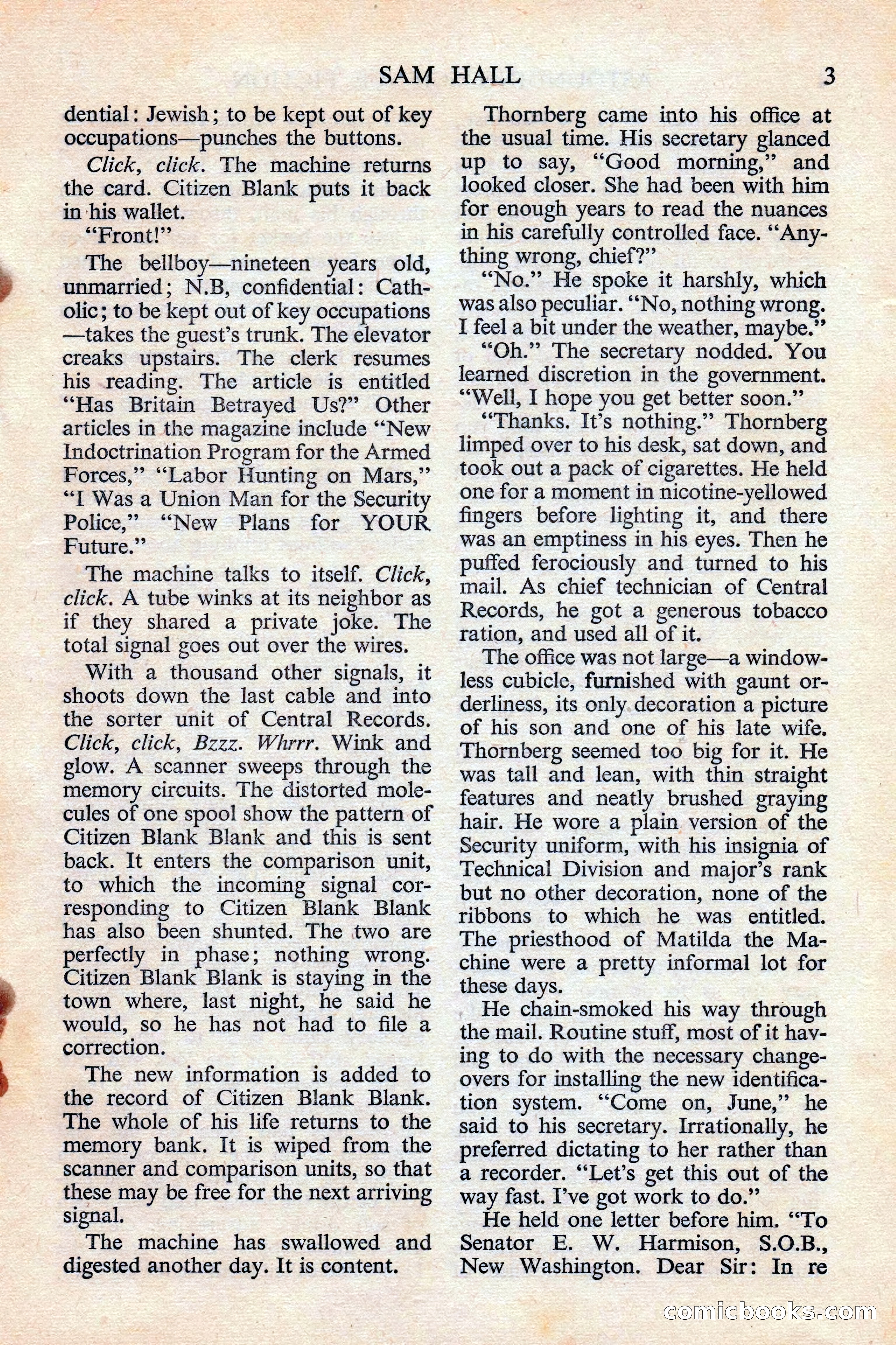 Astounding Science Fiction (British edition) — page 5 of 132