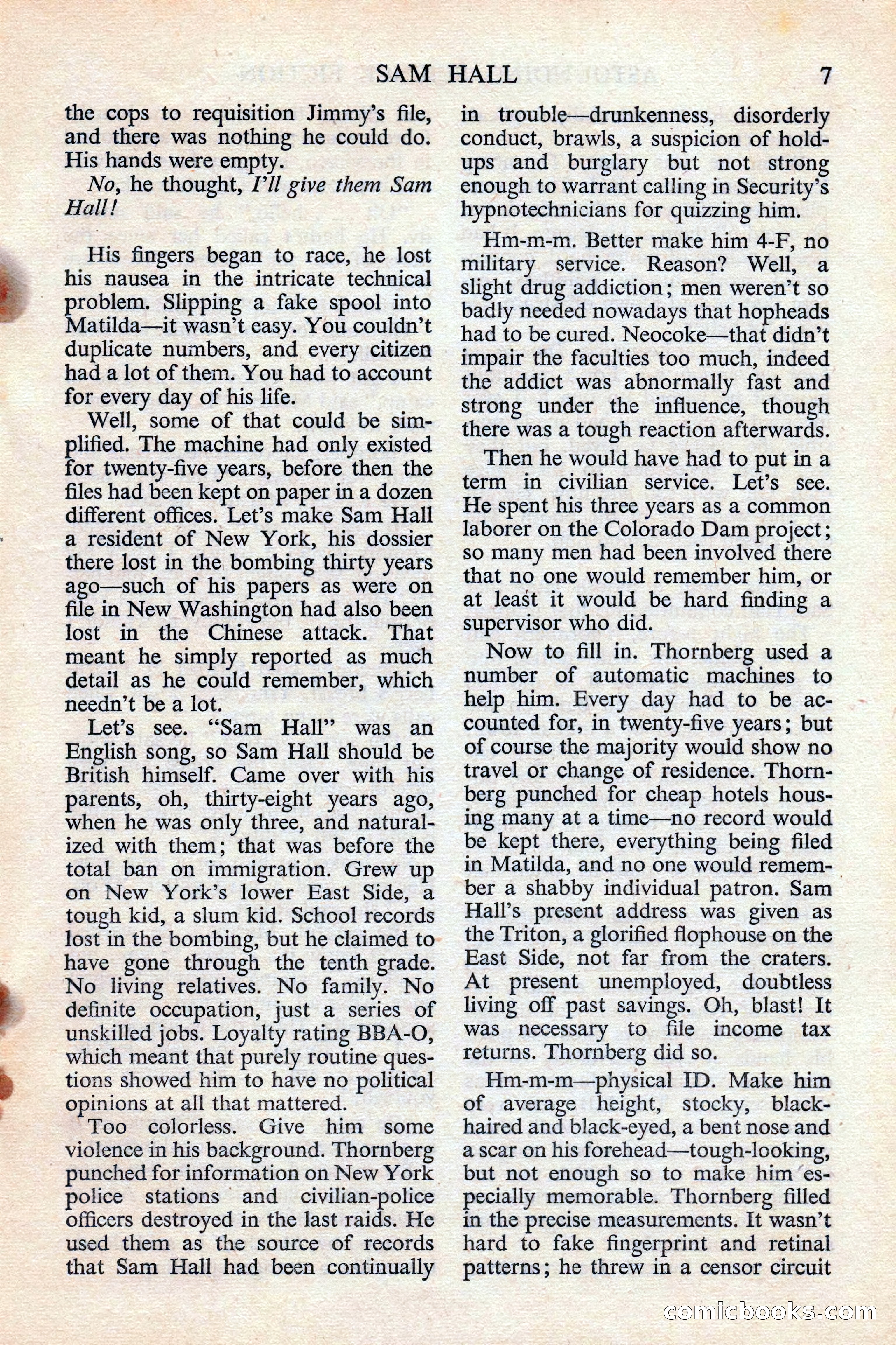 Astounding Science Fiction (British edition) — page 9 of 132