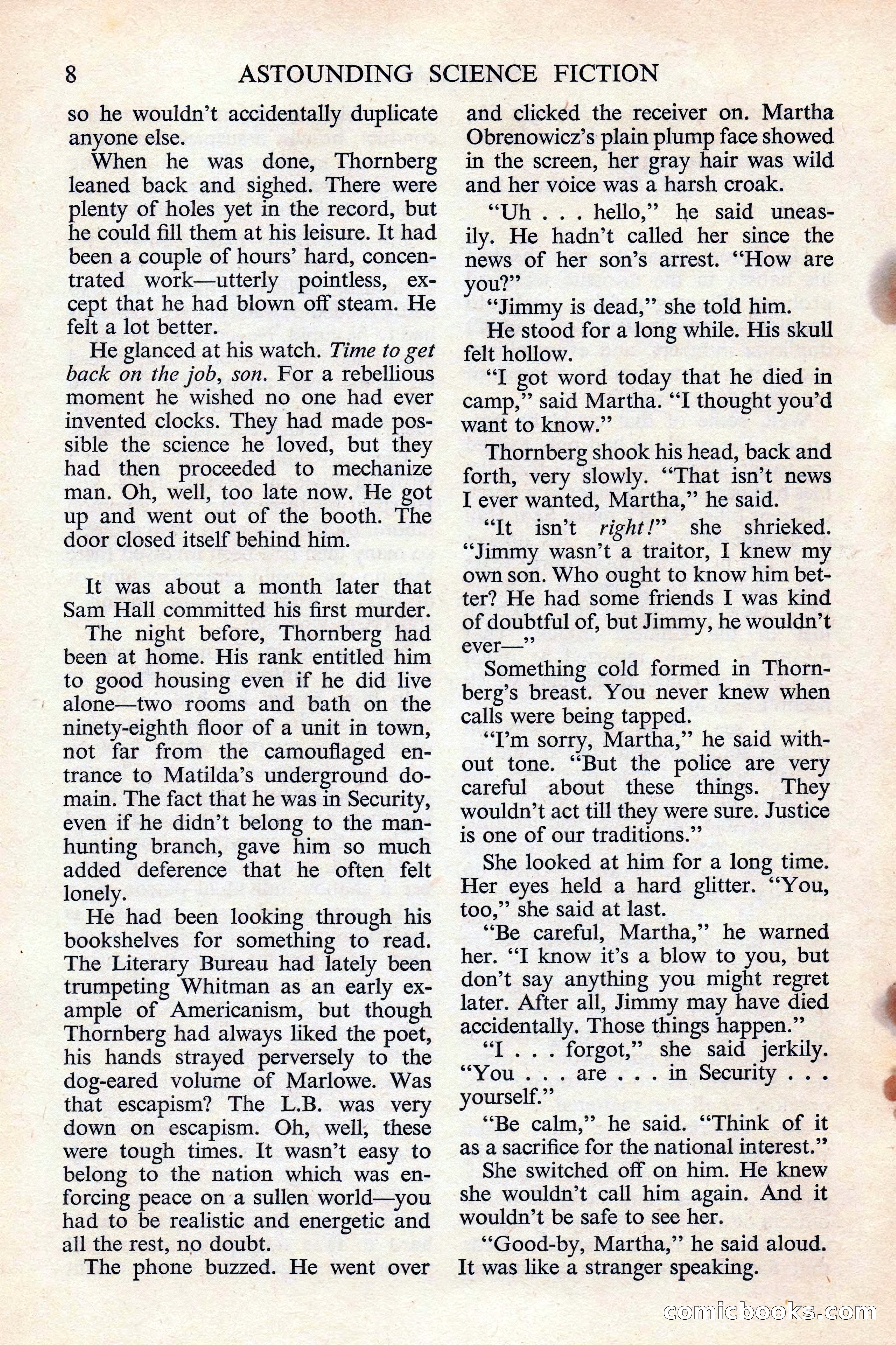 Astounding Science Fiction (British edition) — page 10 of 132