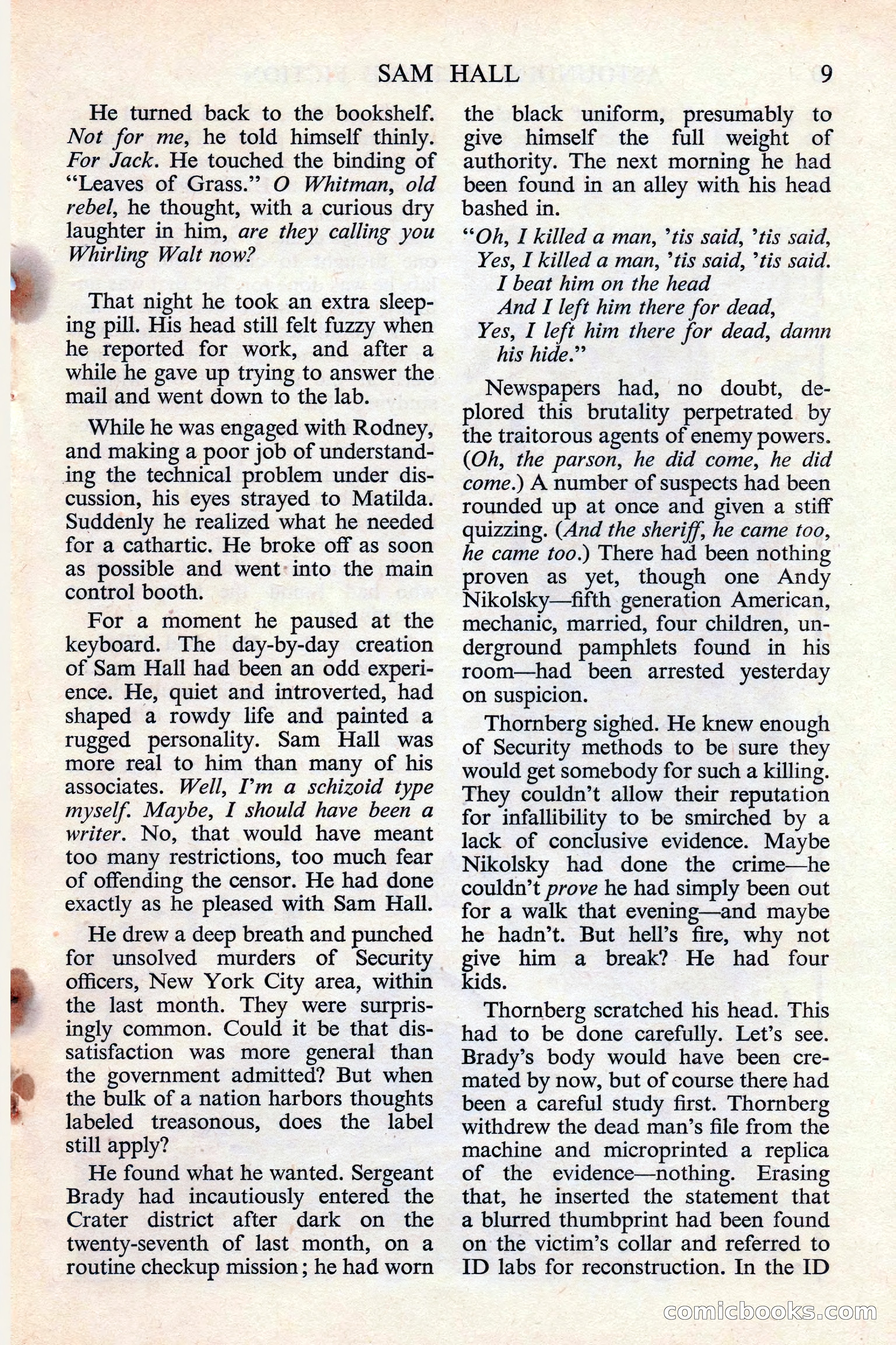 Astounding Science Fiction (British edition) — page 11 of 132