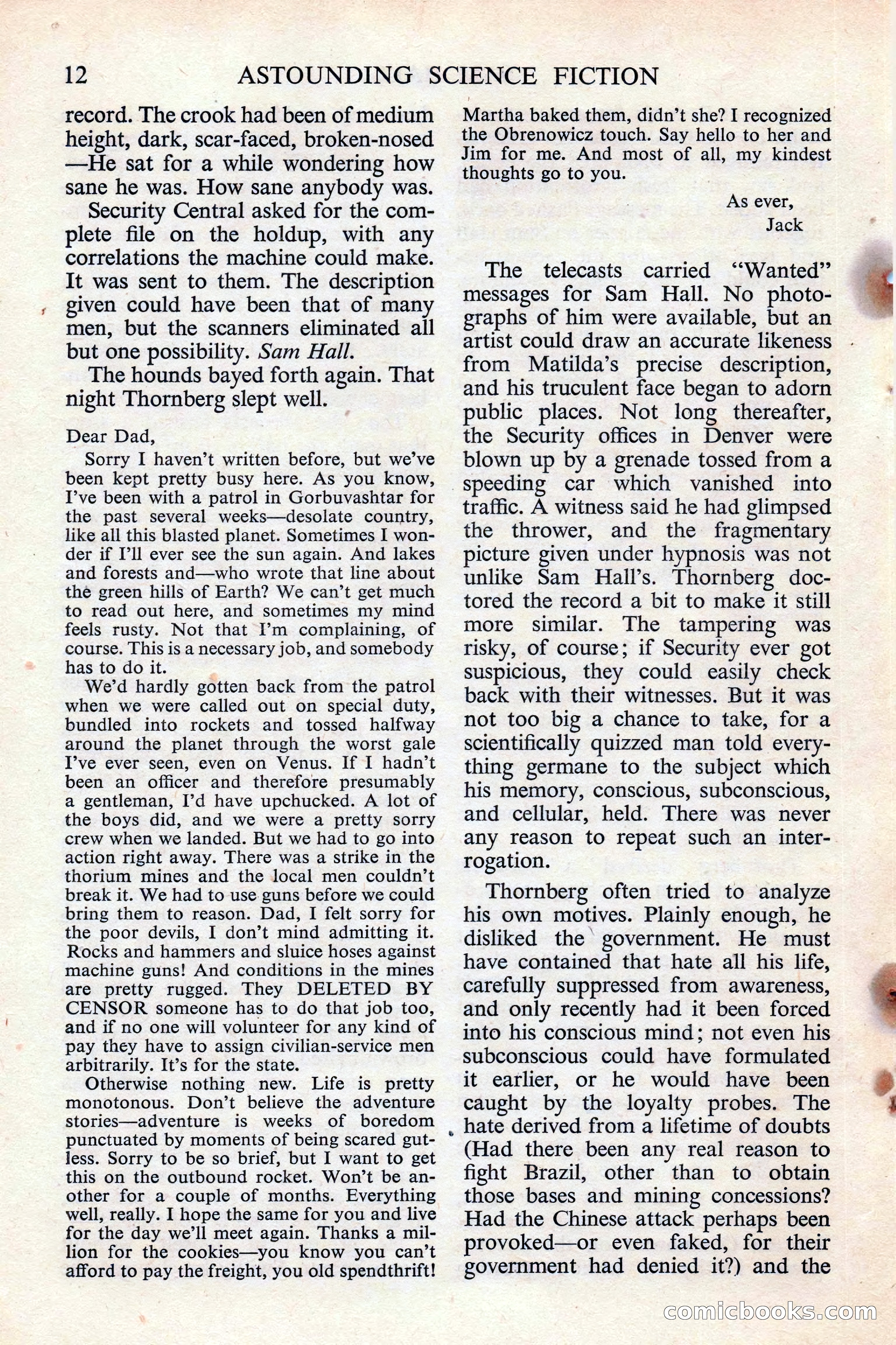 Astounding Science Fiction (British edition) — page 14 of 132