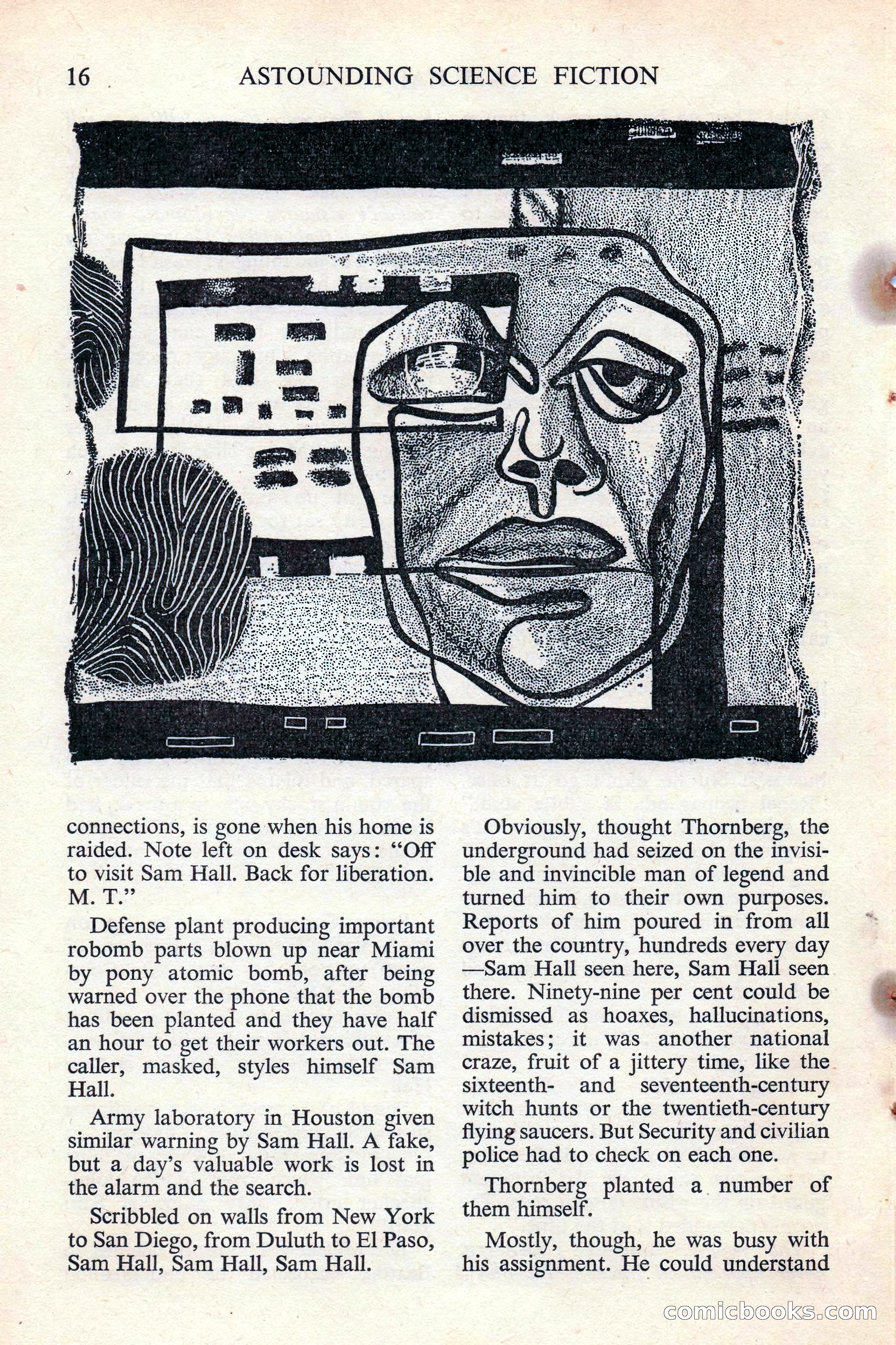 Astounding Science Fiction (British edition) — page 18 of 132