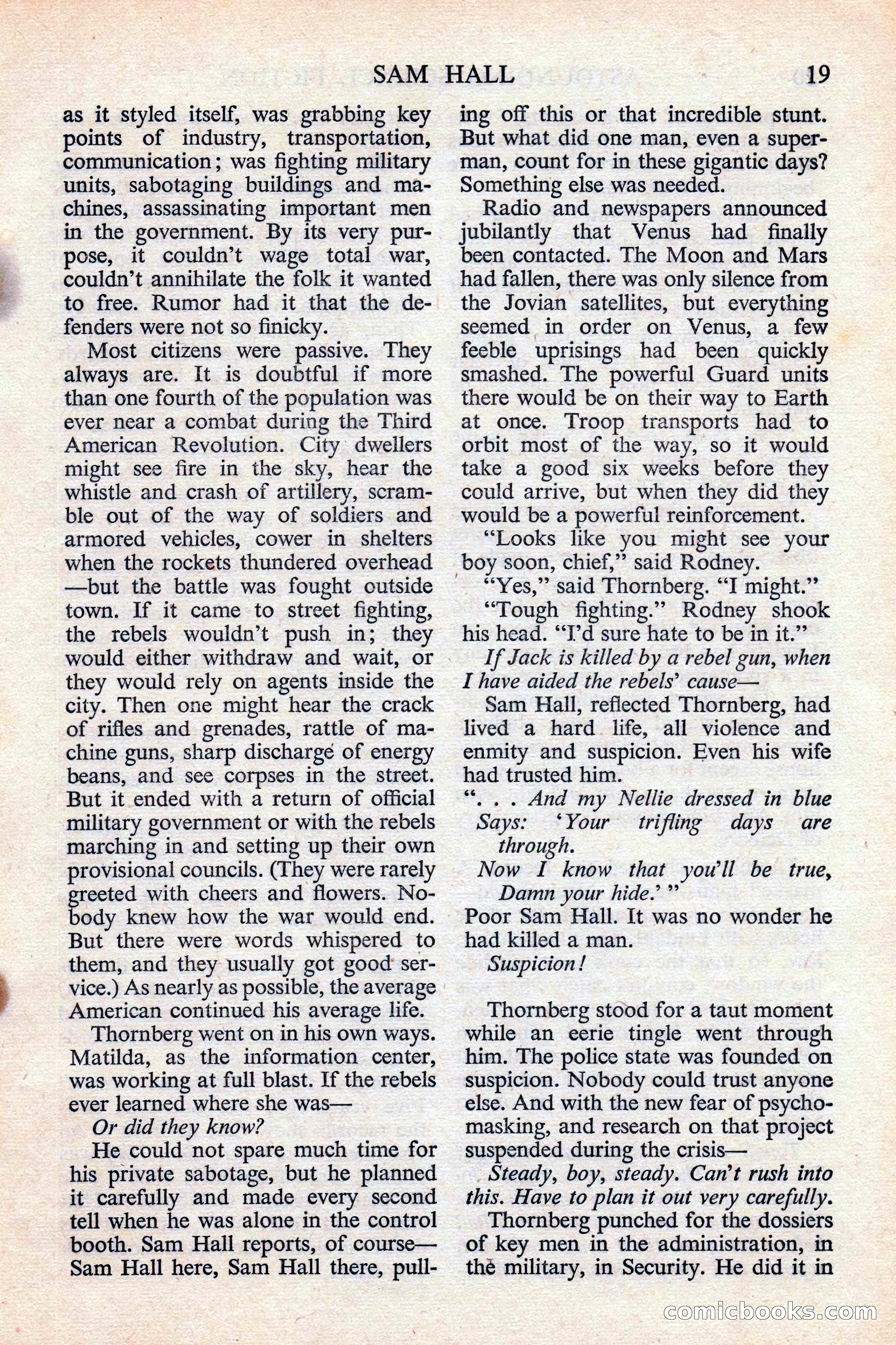 Astounding Science Fiction (British edition) — page 21 of 132