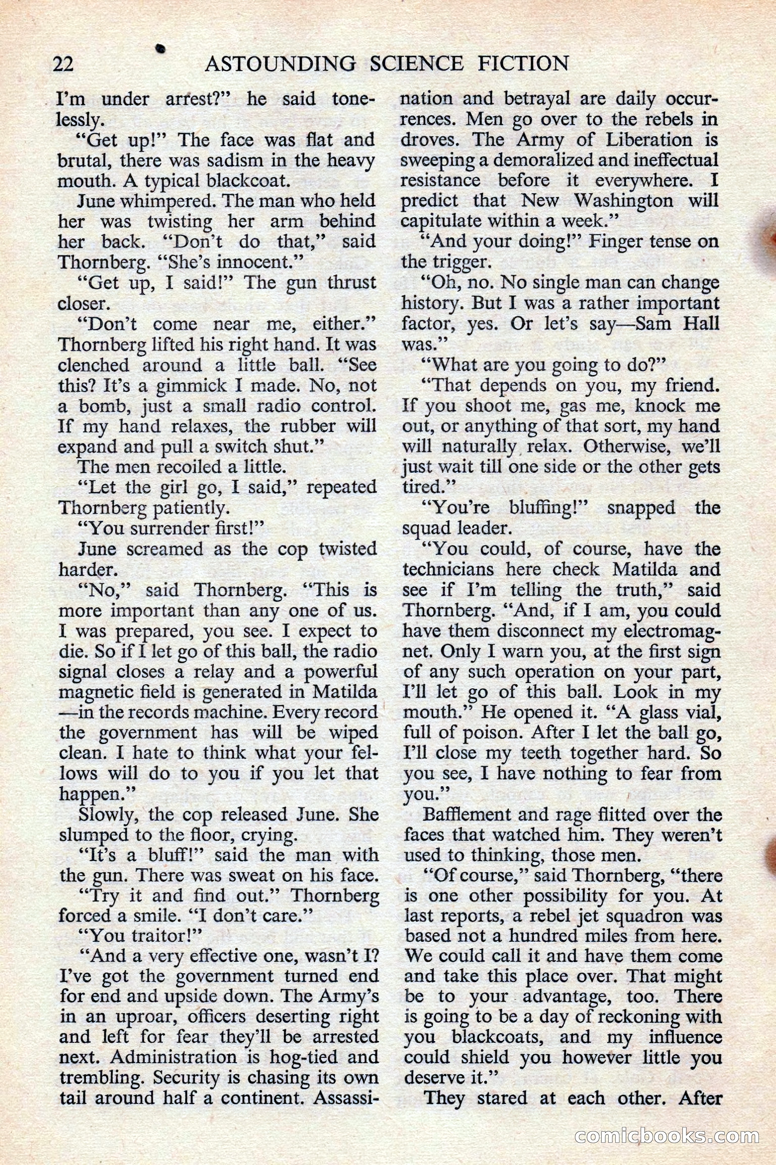 Astounding Science Fiction (British edition) — page 24 of 132