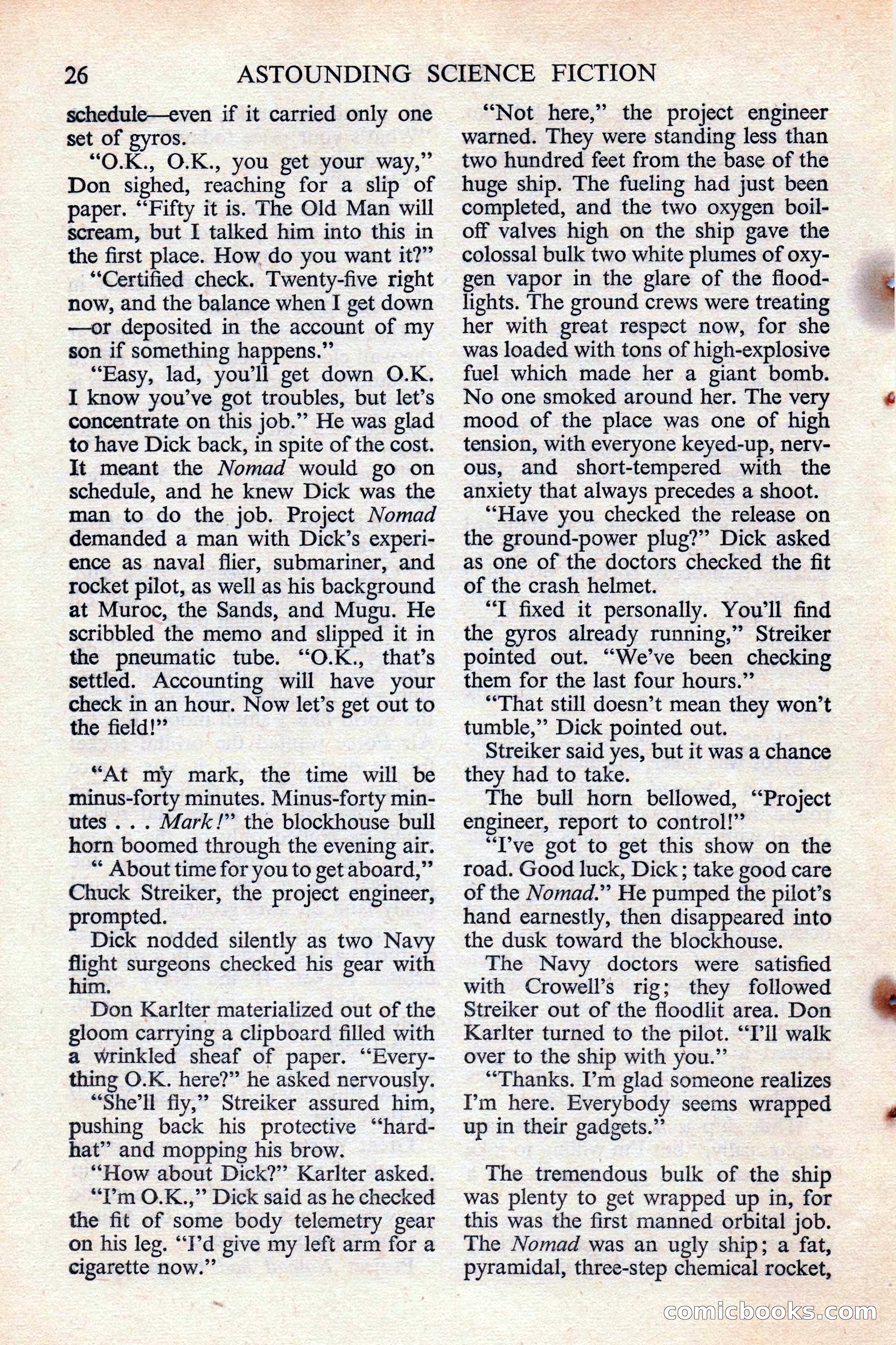 Astounding Science Fiction (British edition) — page 28 of 132