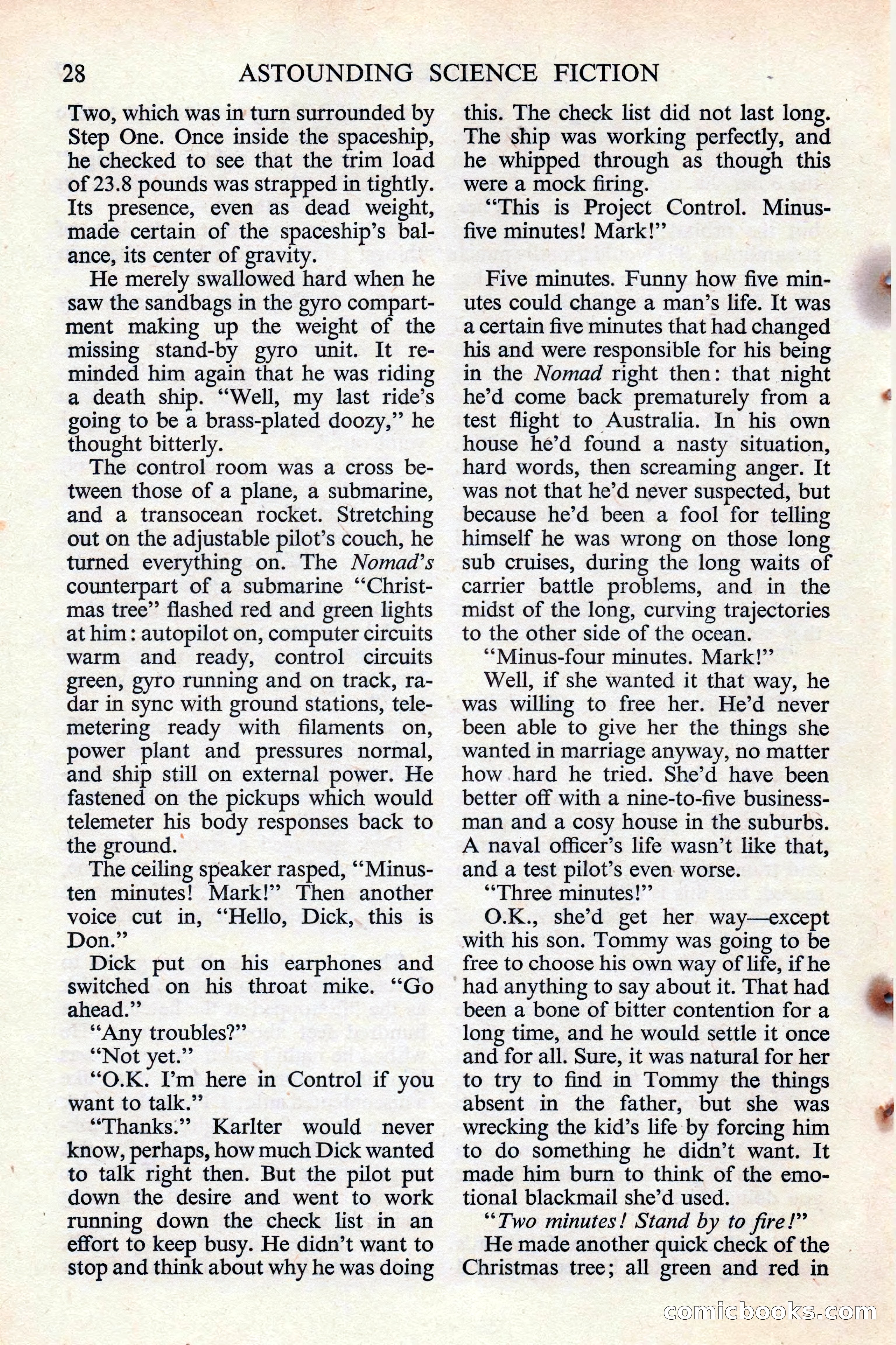 Astounding Science Fiction (British edition) — page 30 of 132