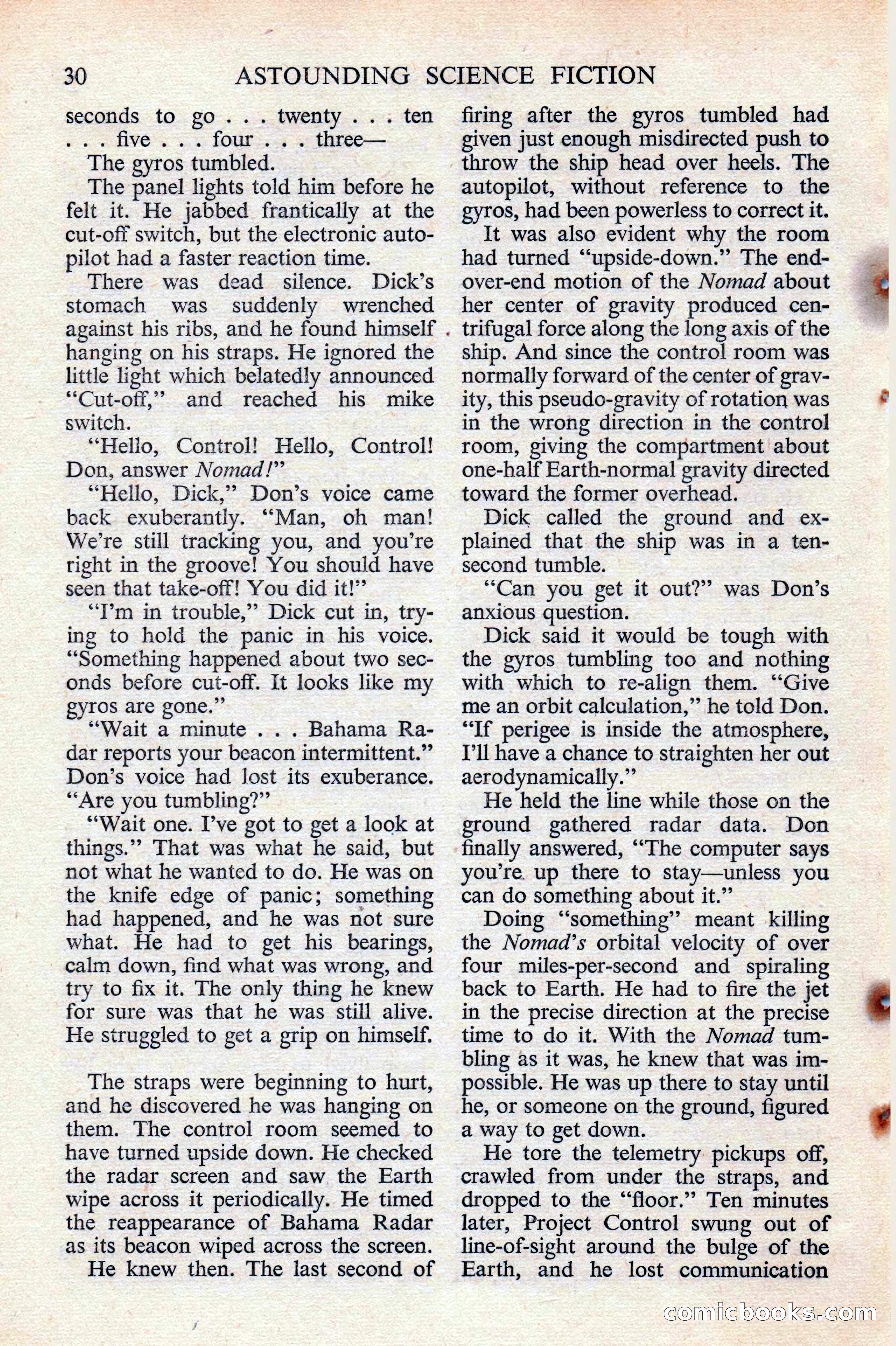 Astounding Science Fiction (British edition) — page 32 of 132