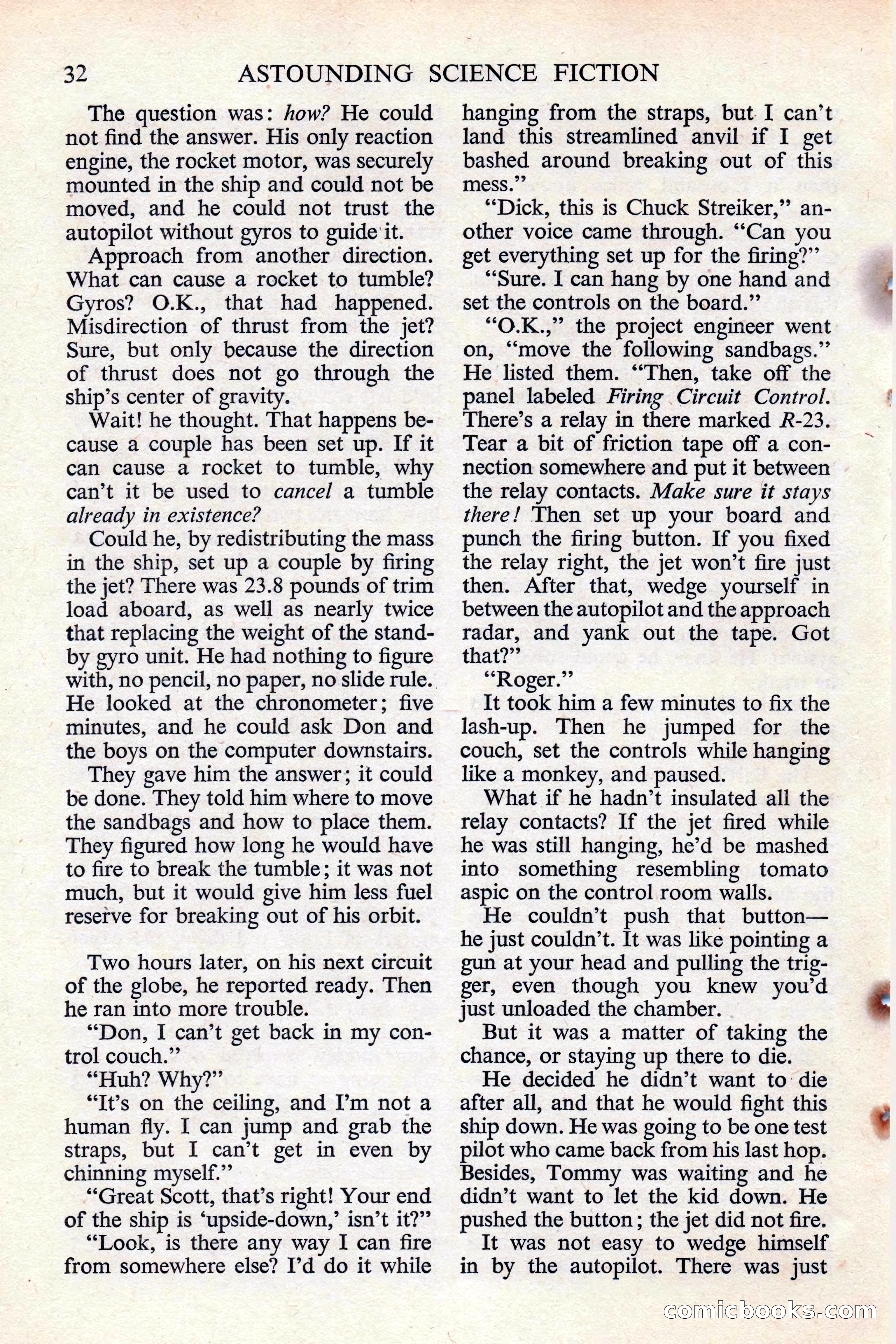 Astounding Science Fiction (British edition) — page 34 of 132