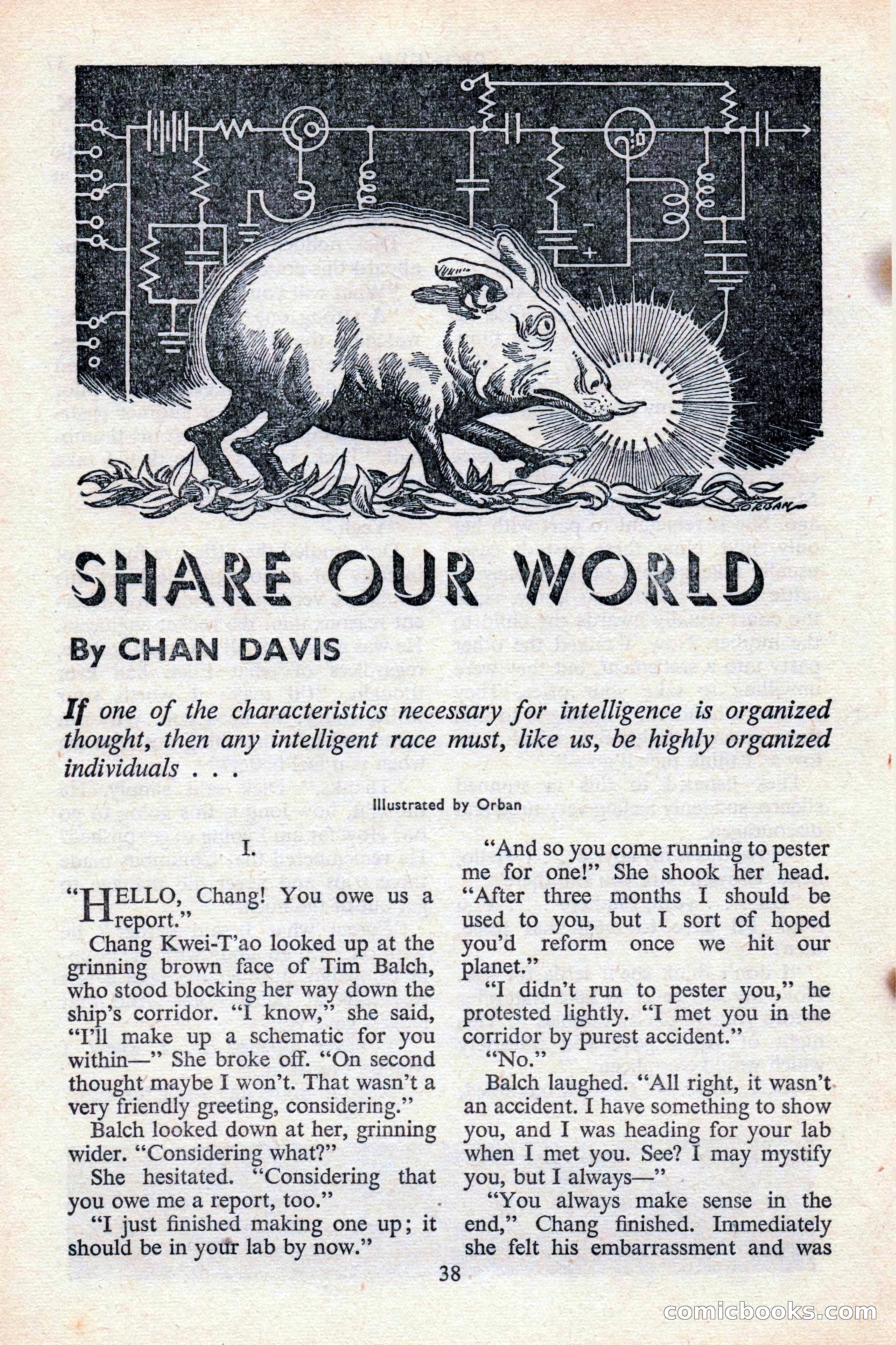Astounding Science Fiction (British edition) — page 40 of 132