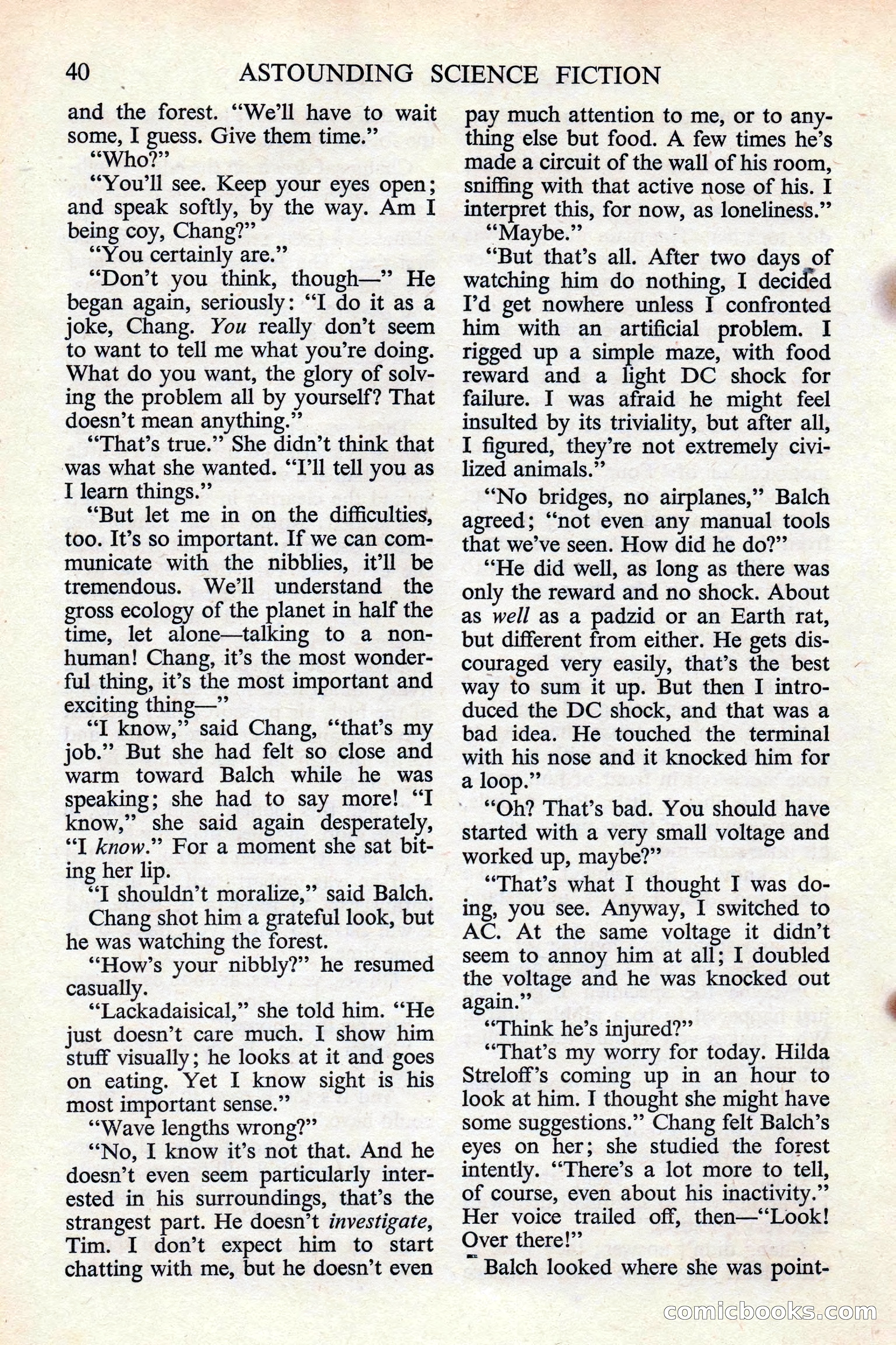 Astounding Science Fiction (British edition) — page 42 of 132