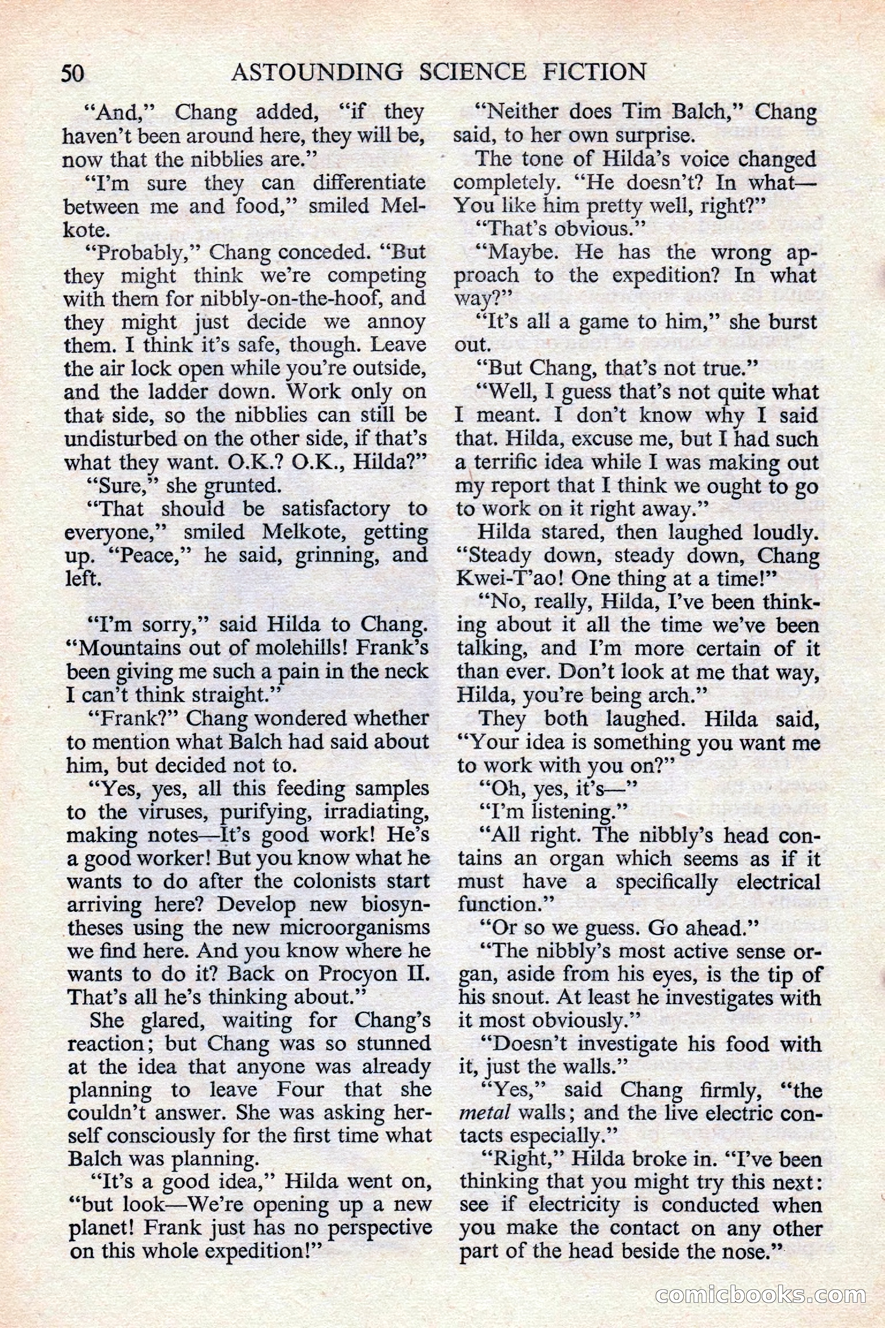 Astounding Science Fiction (British edition) — page 52 of 132