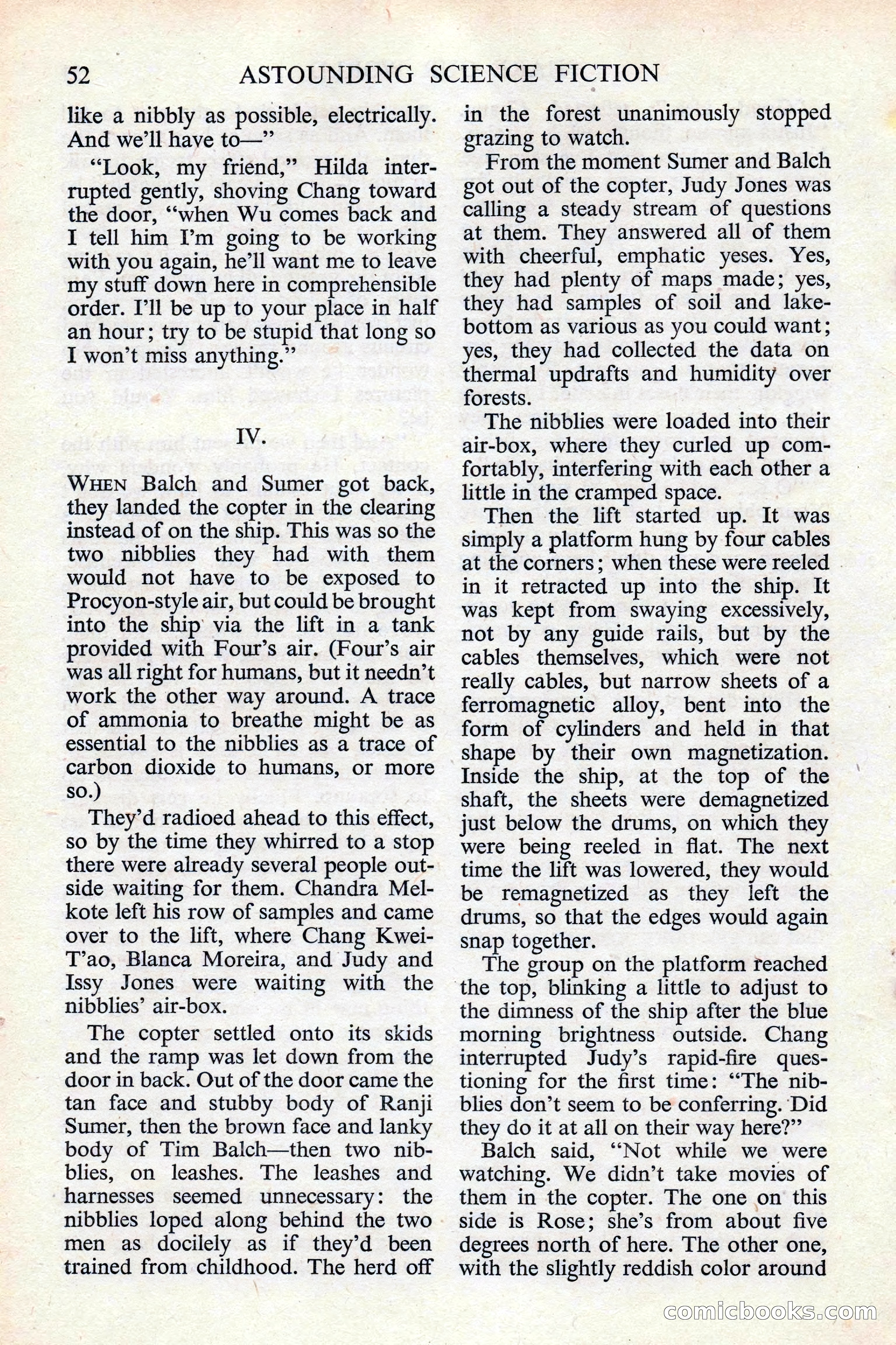 Astounding Science Fiction (British edition) — page 54 of 132