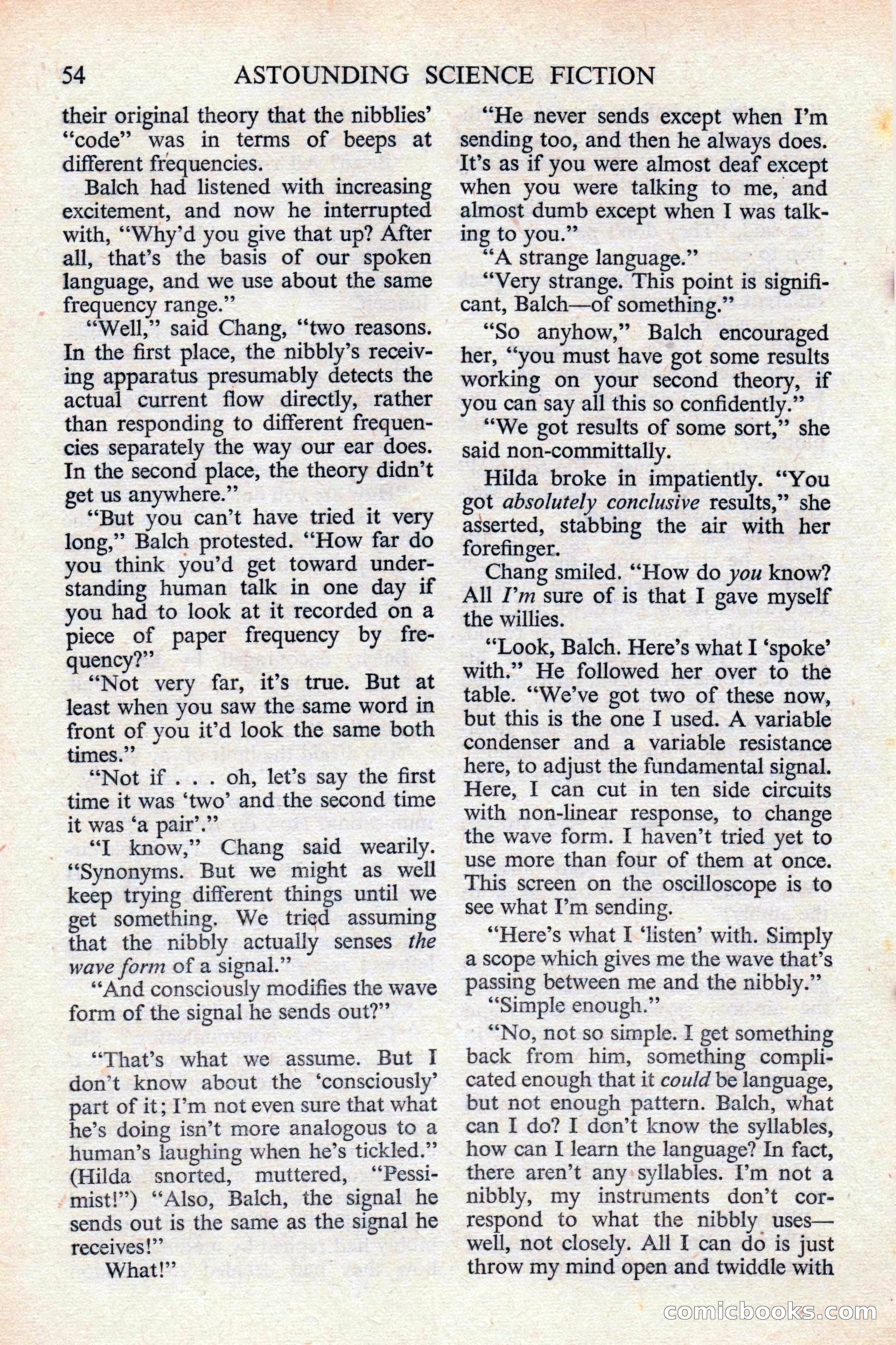 Astounding Science Fiction (British edition) — page 56 of 132
