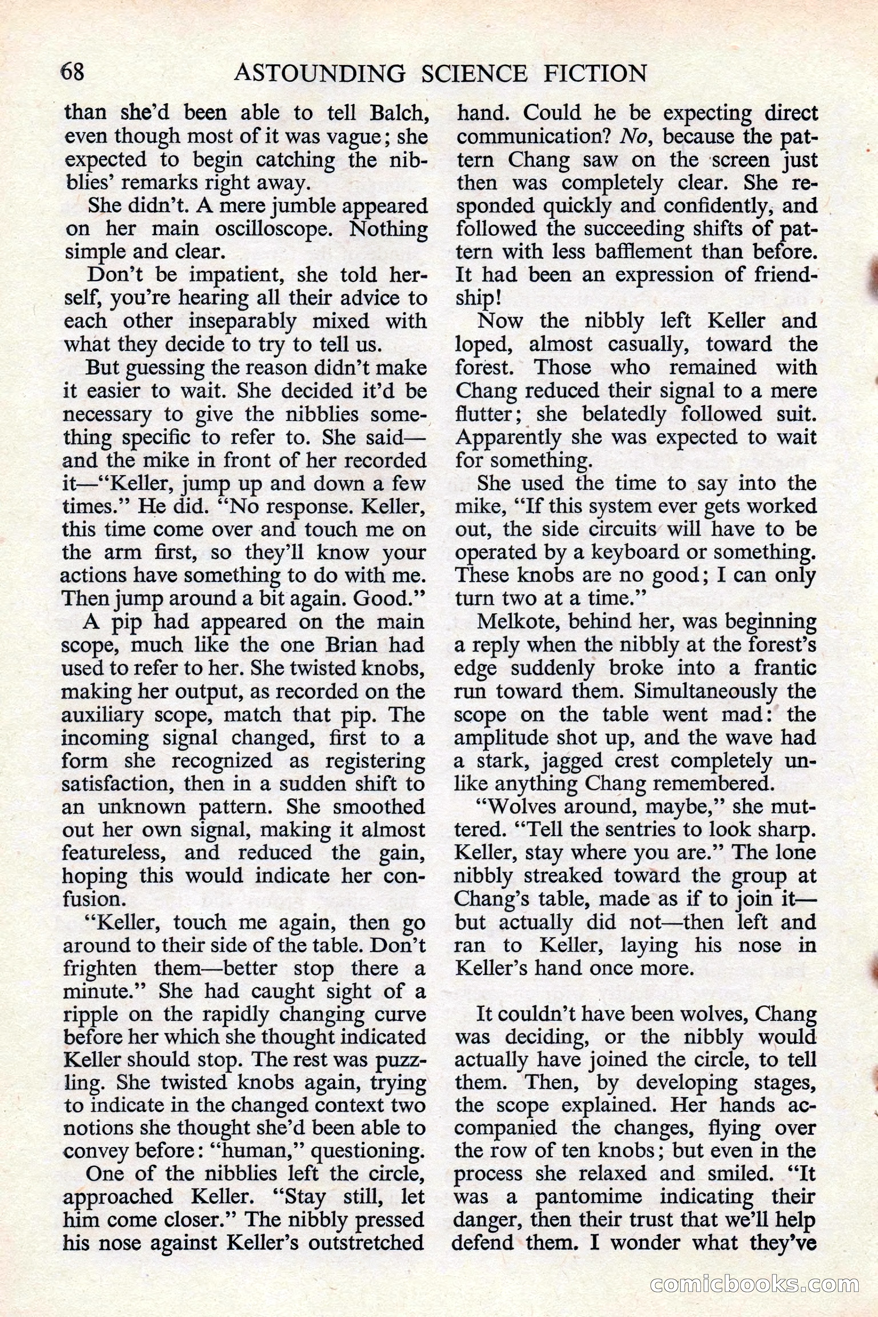 Astounding Science Fiction (British edition) — page 70 of 132