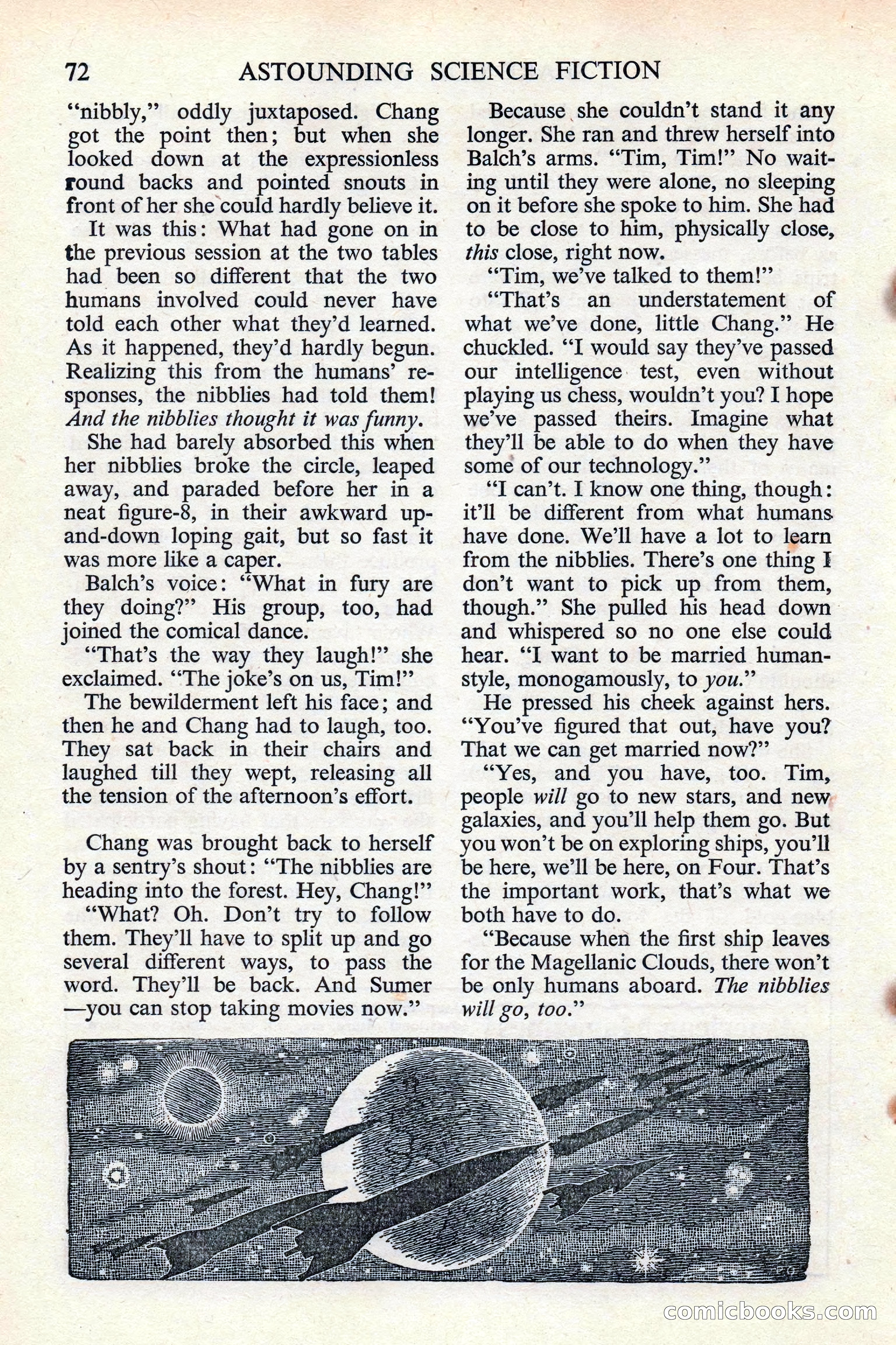 Astounding Science Fiction (British edition) — page 74 of 132