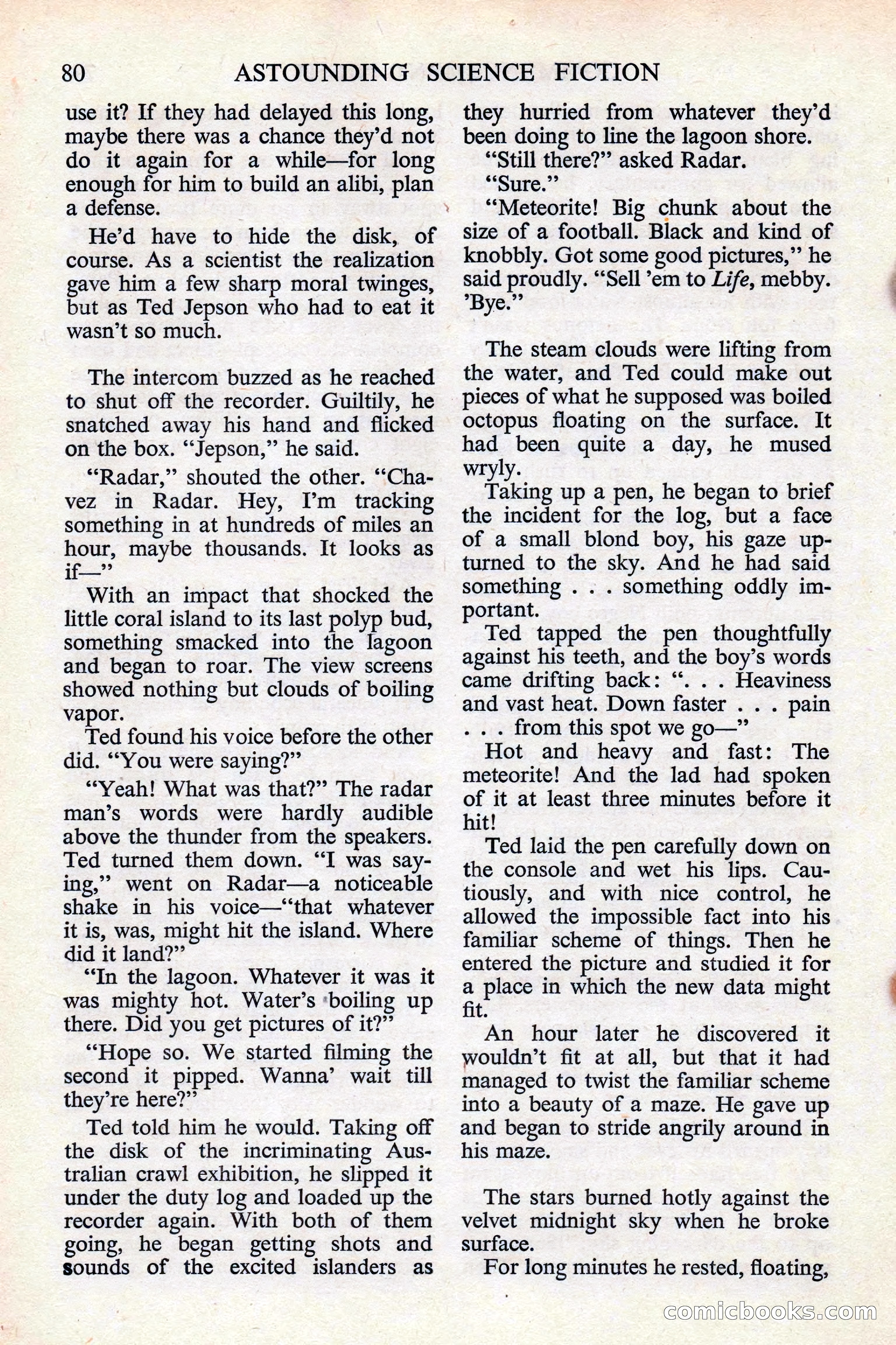 Astounding Science Fiction (British edition) — page 82 of 132