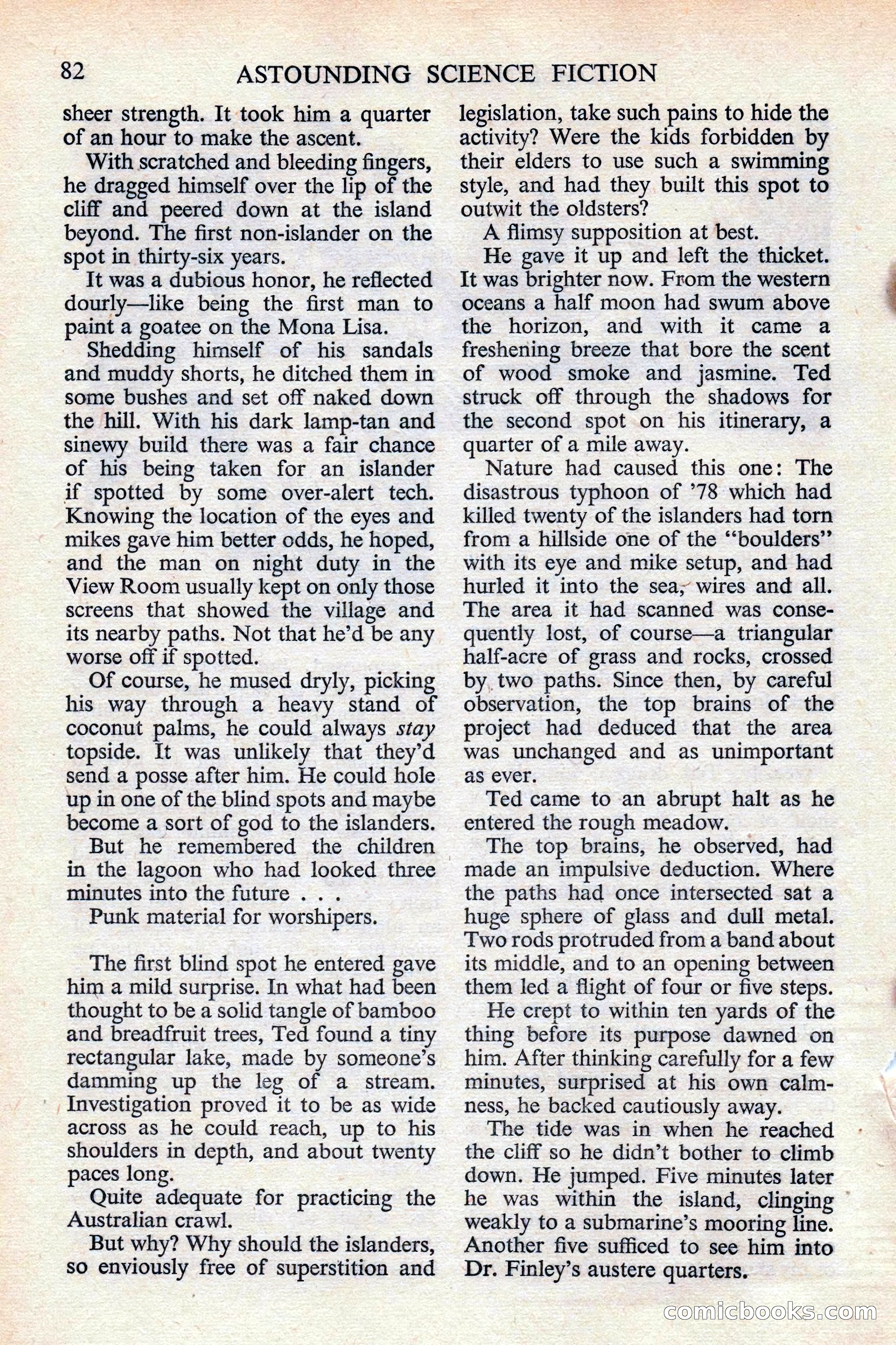 Astounding Science Fiction (British edition) — page 84 of 132