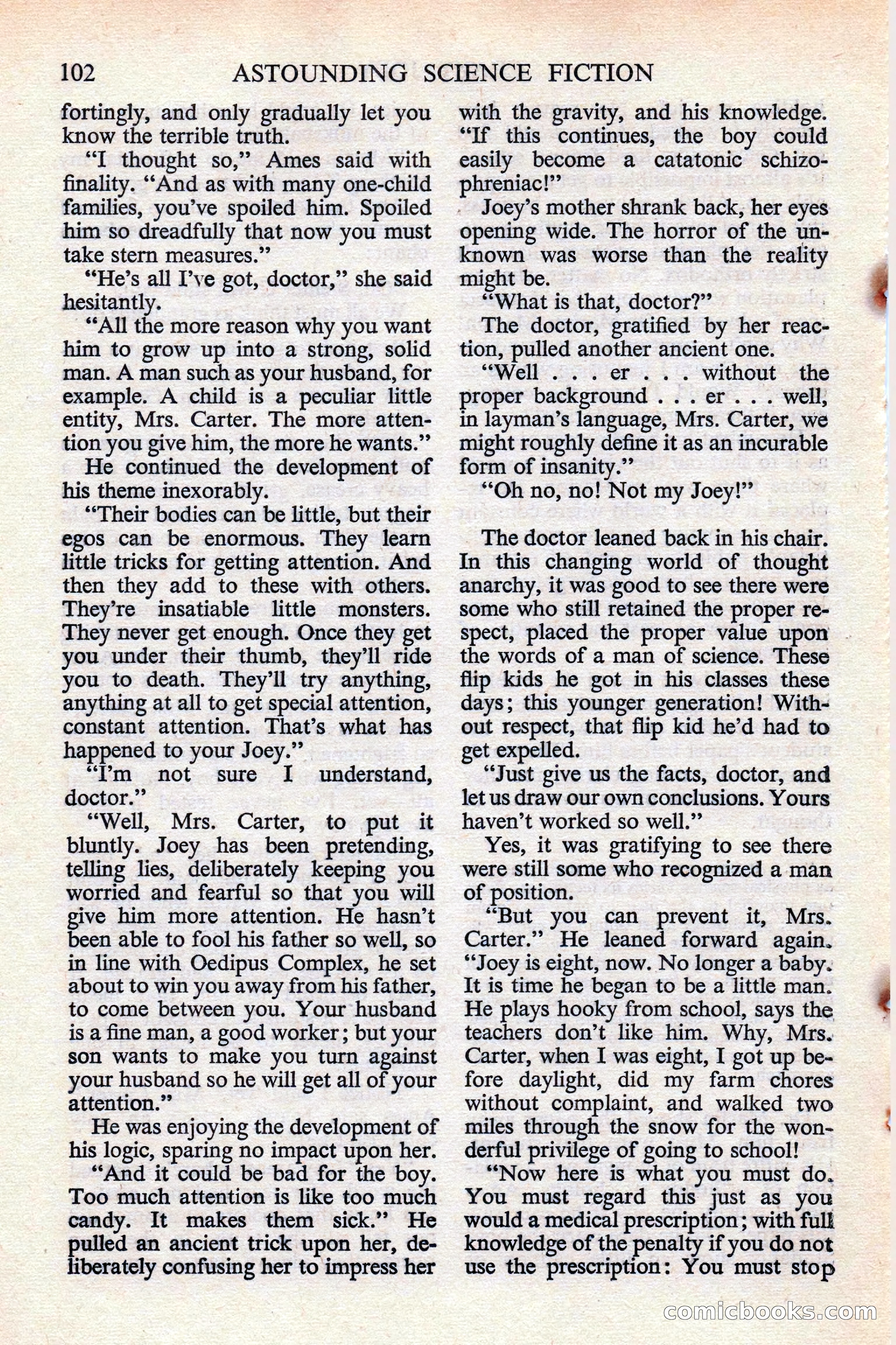 Astounding Science Fiction (British edition) — page 104 of 132