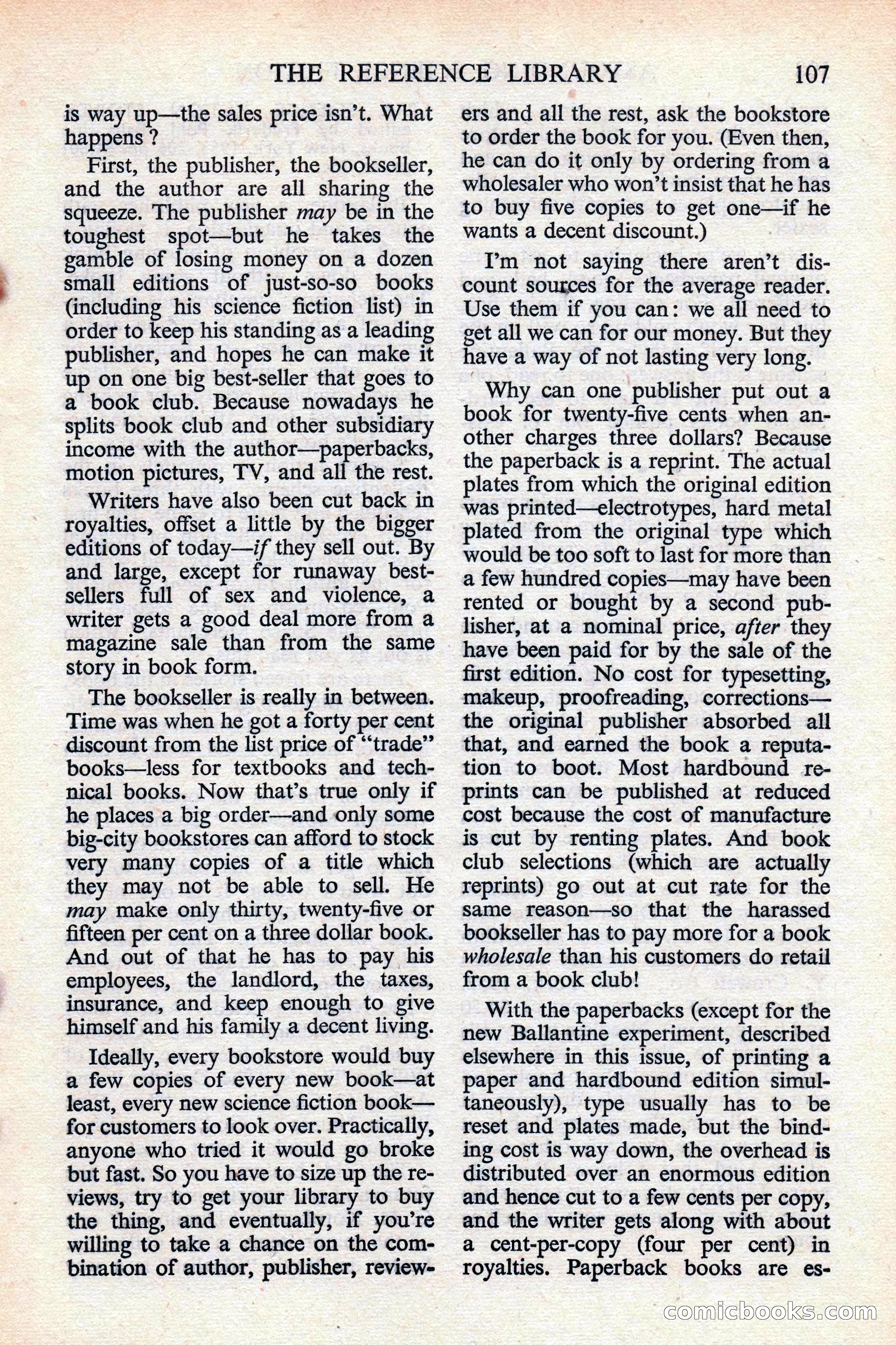Astounding Science Fiction (British edition) — page 109 of 132
