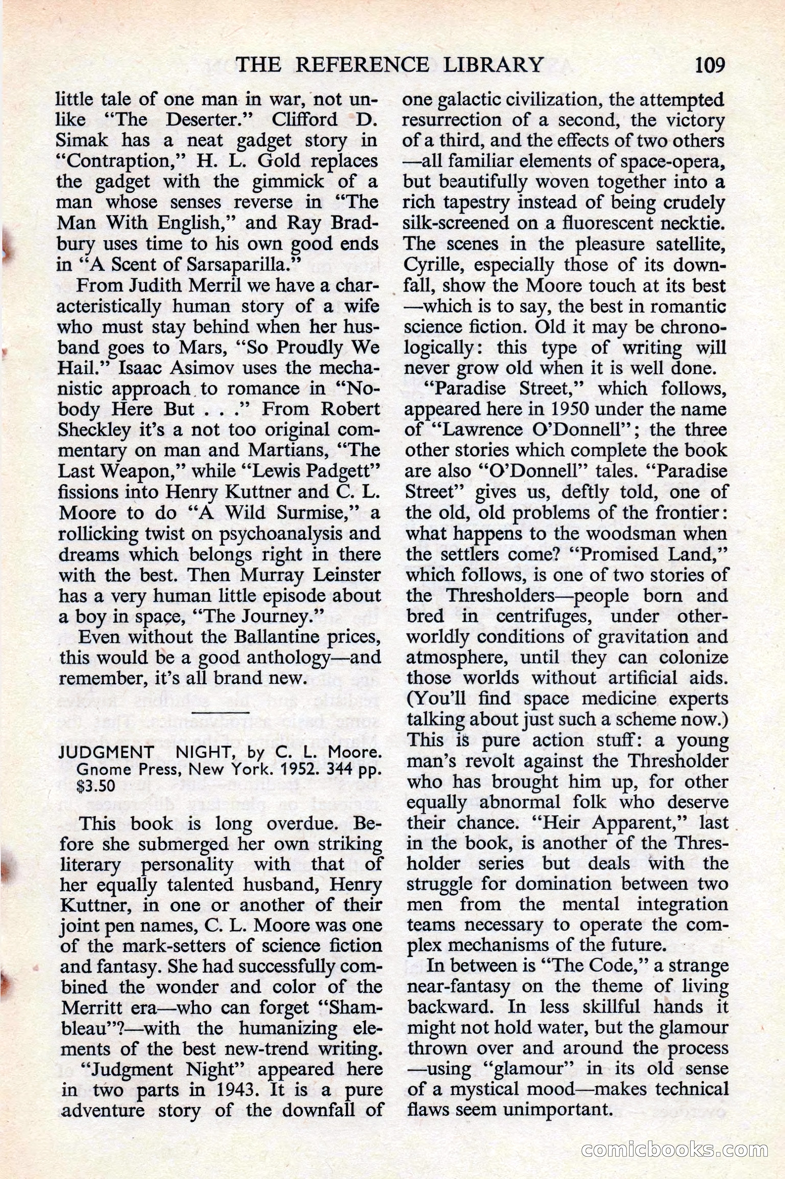 Astounding Science Fiction (British edition) — page 111 of 132