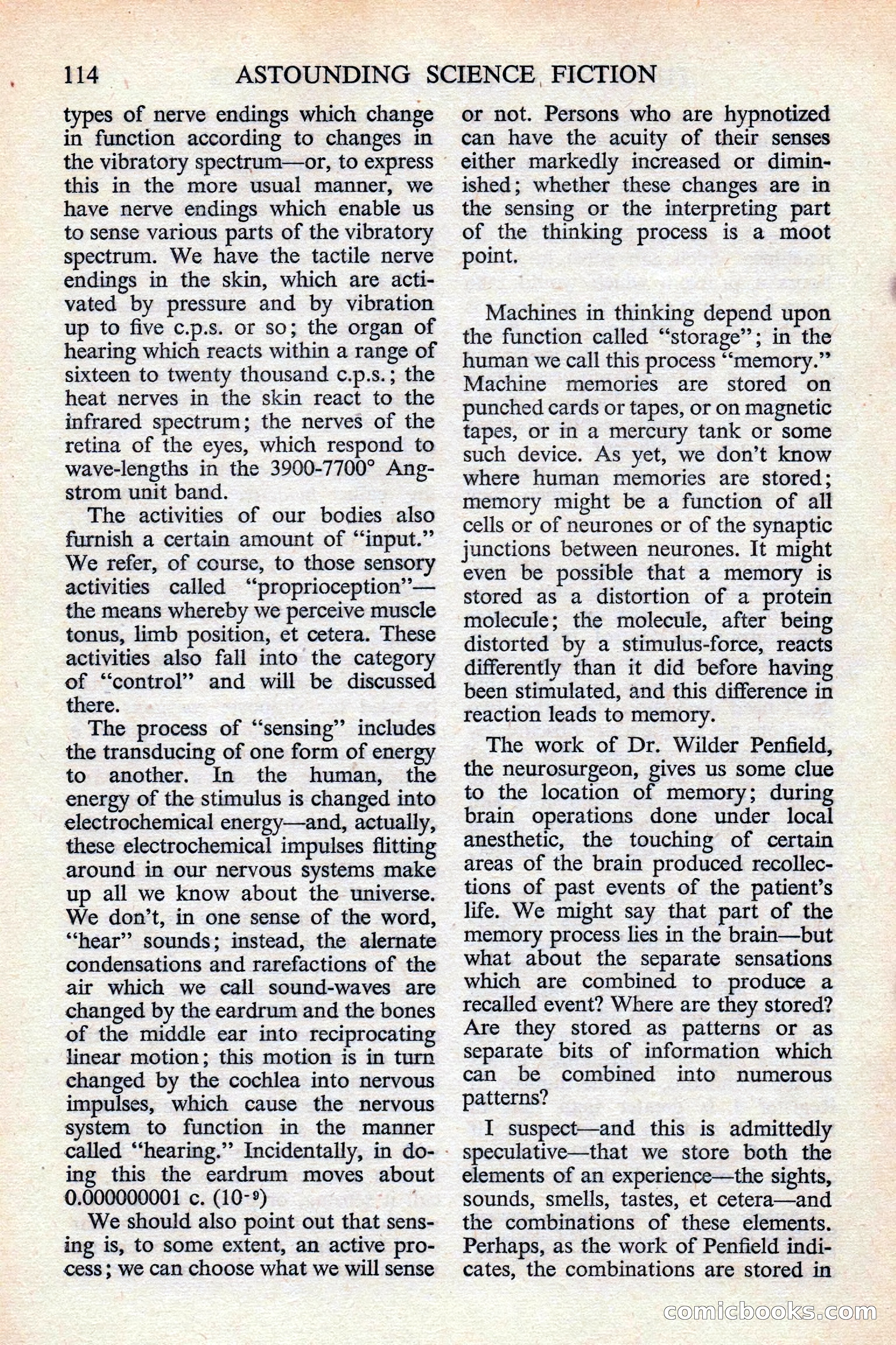 Astounding Science Fiction (British edition) — page 116 of 132