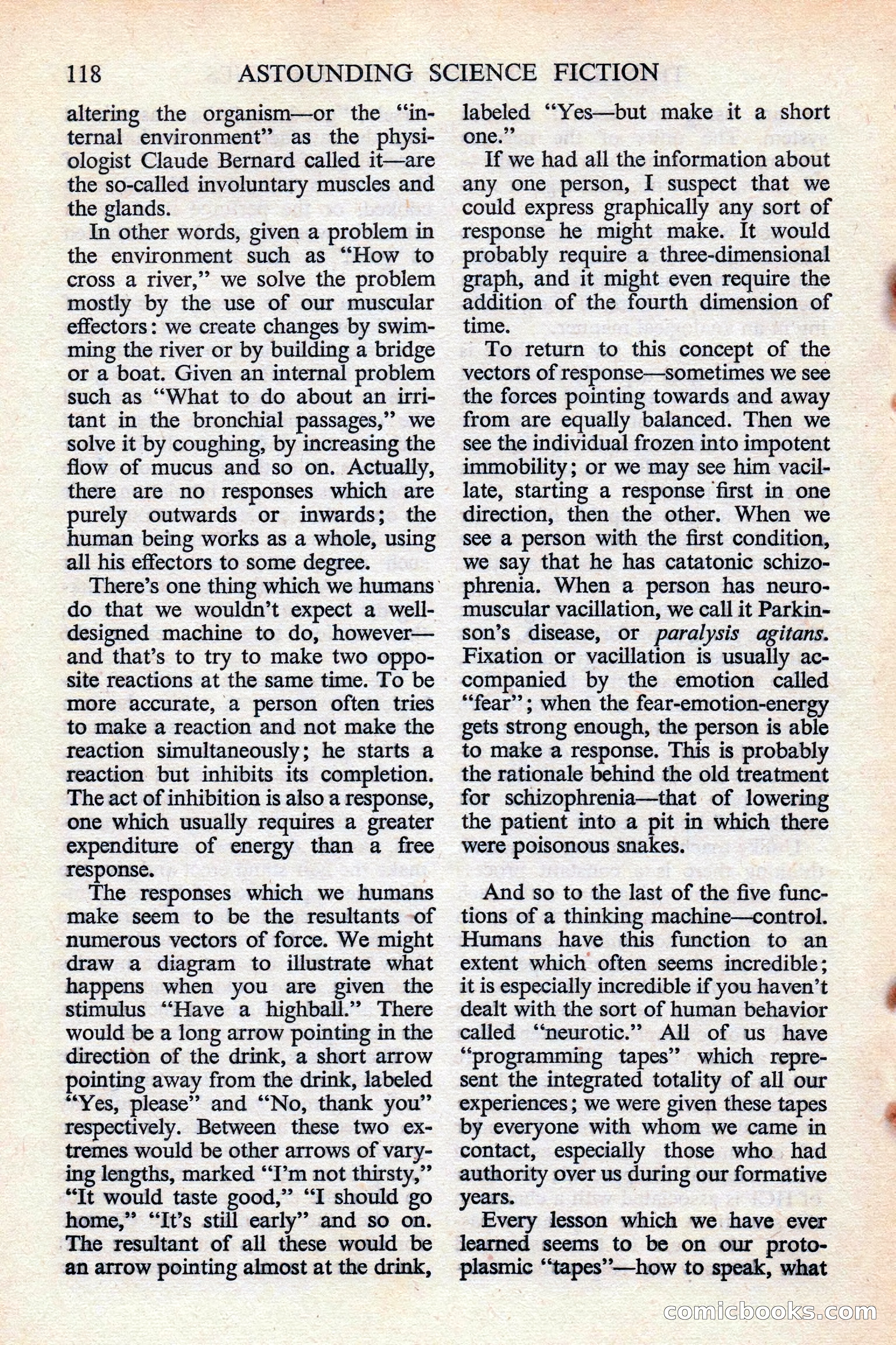 Astounding Science Fiction (British edition) — page 120 of 132