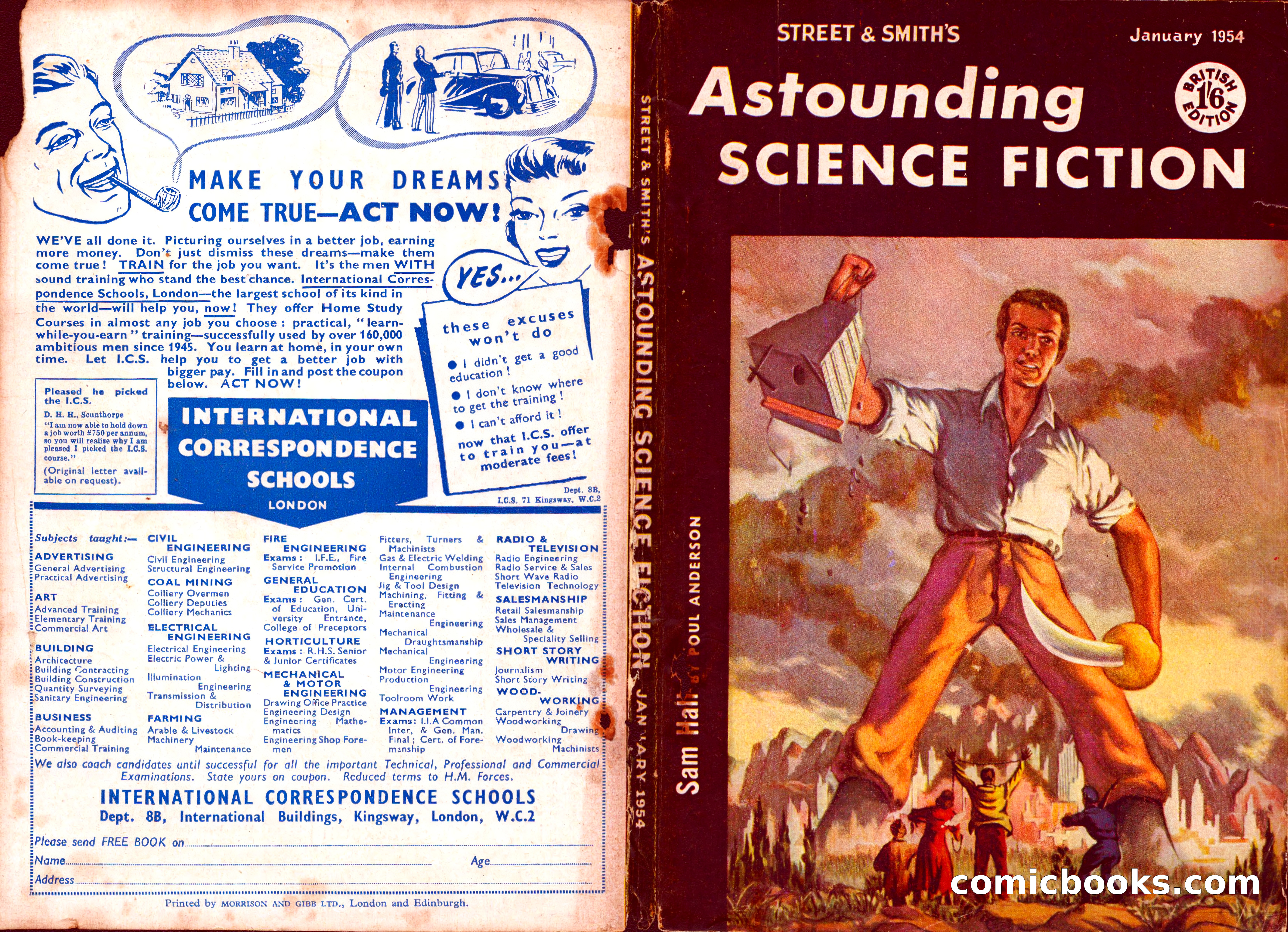 Astounding Science Fiction (British edition) — page 132 of 132