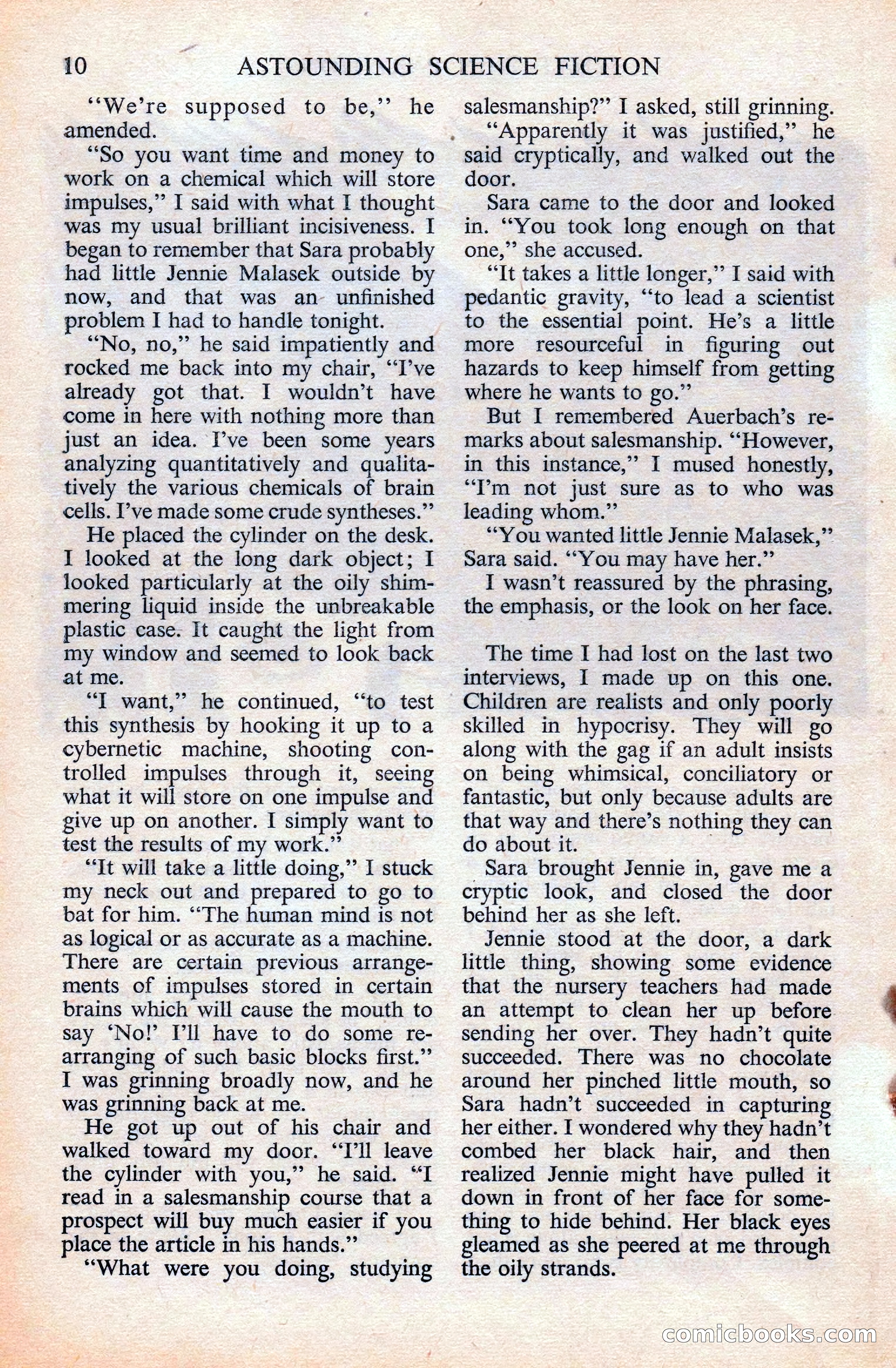 Astounding Science Fiction, British Edition — page 12 of 132
