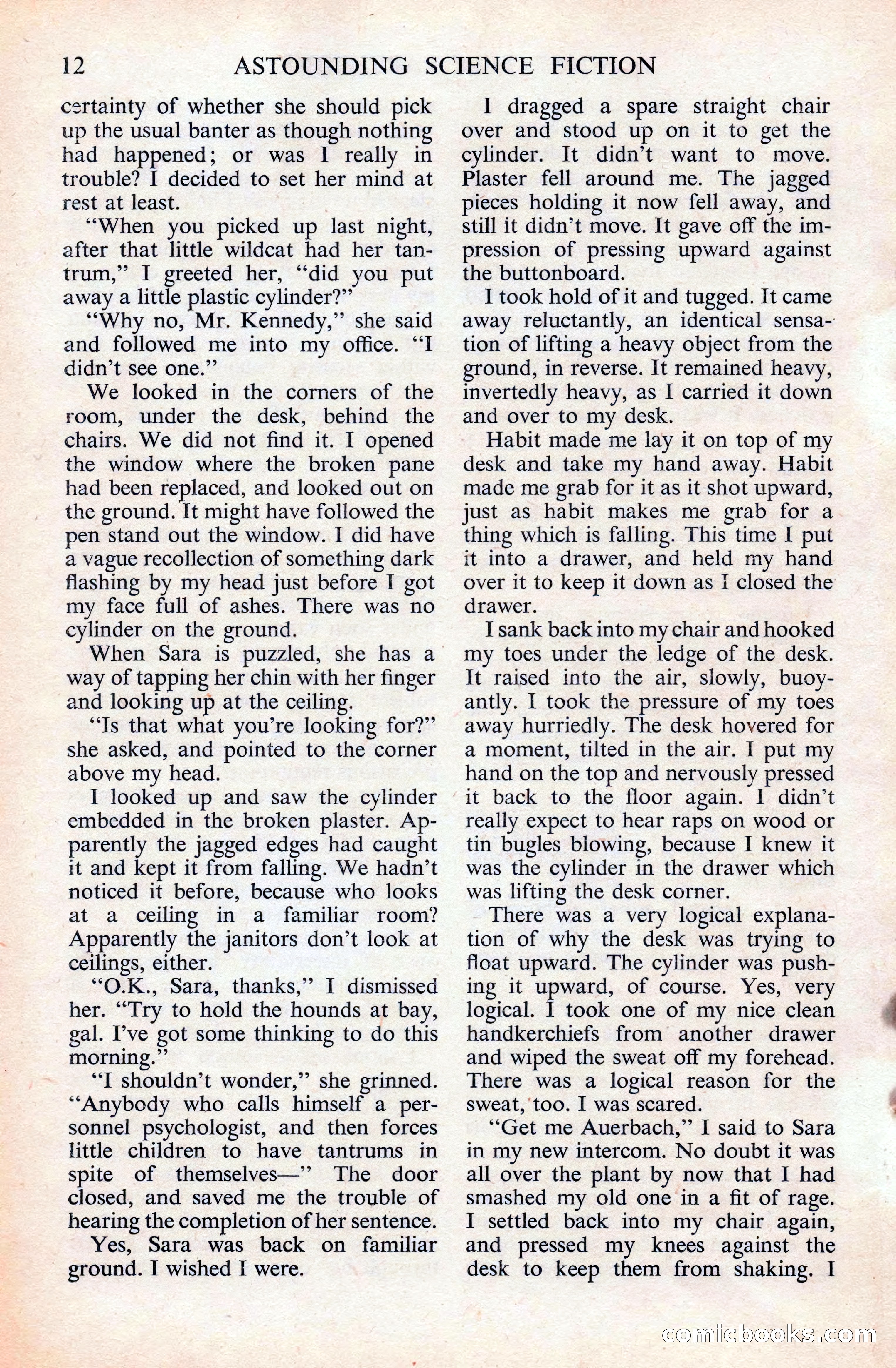 Astounding Science Fiction, British Edition — page 14 of 132