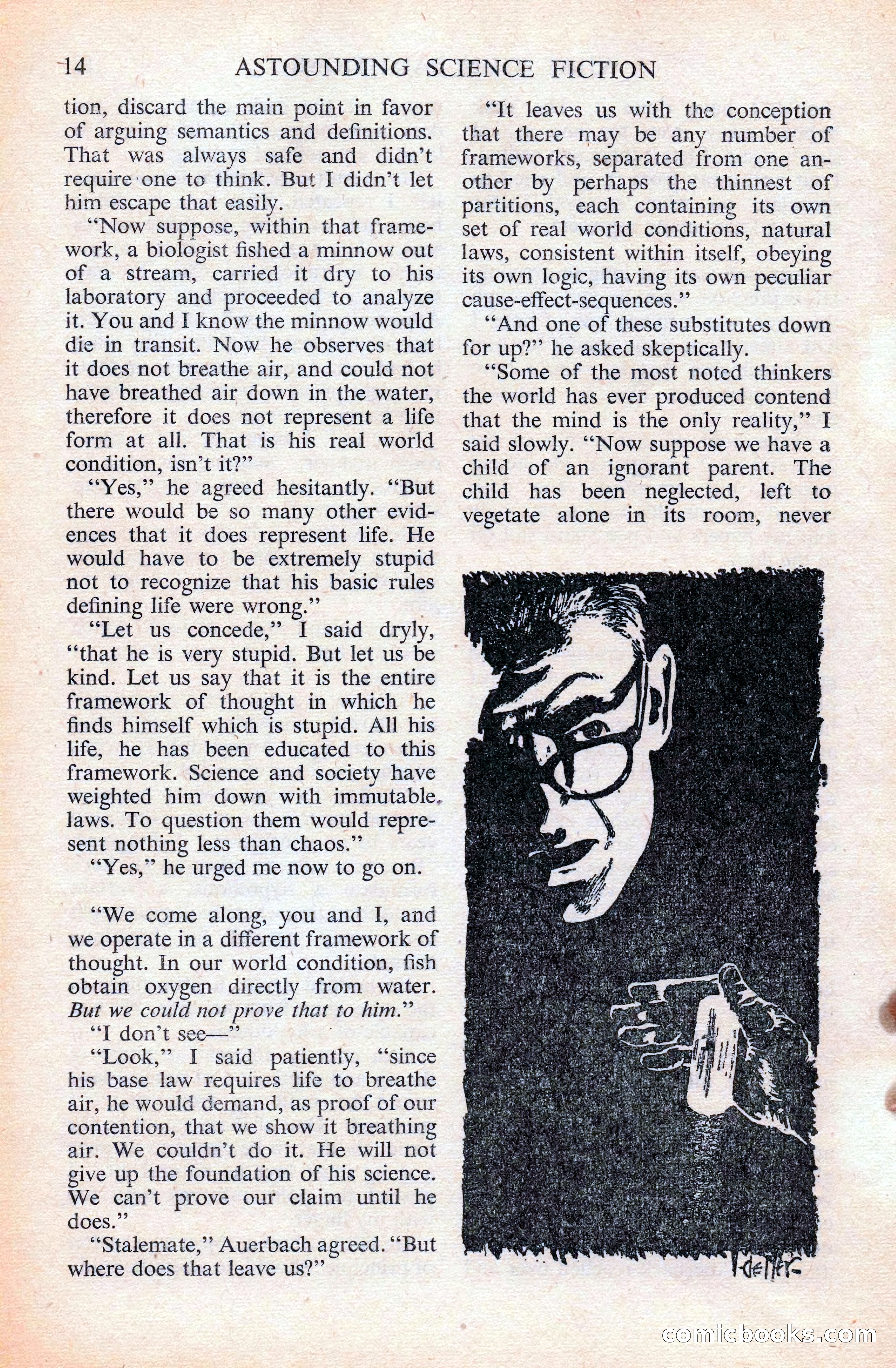 Astounding Science Fiction, British Edition — page 16 of 132