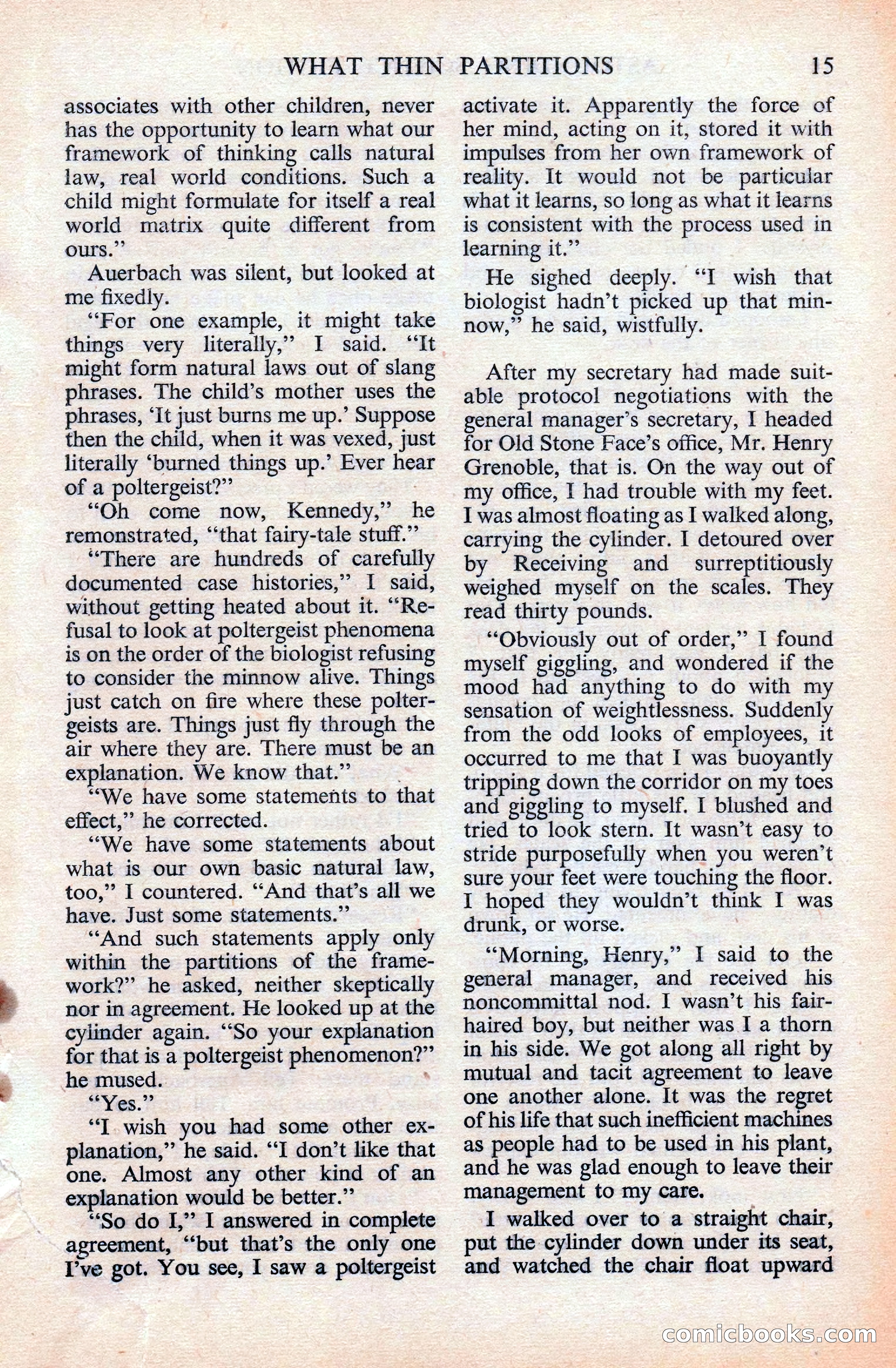 Astounding Science Fiction, British Edition — page 17 of 132