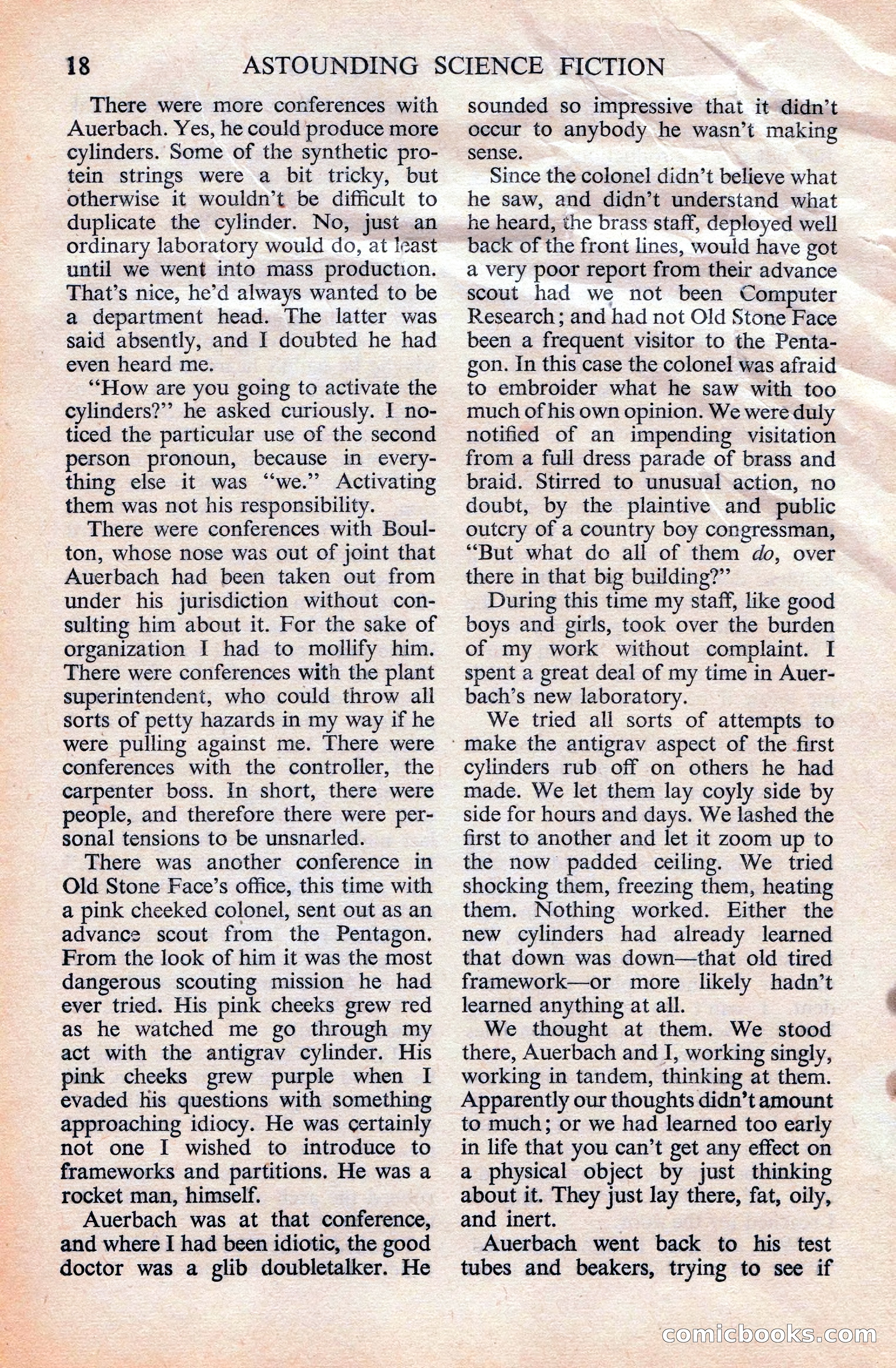 Astounding Science Fiction, British Edition — page 20 of 132