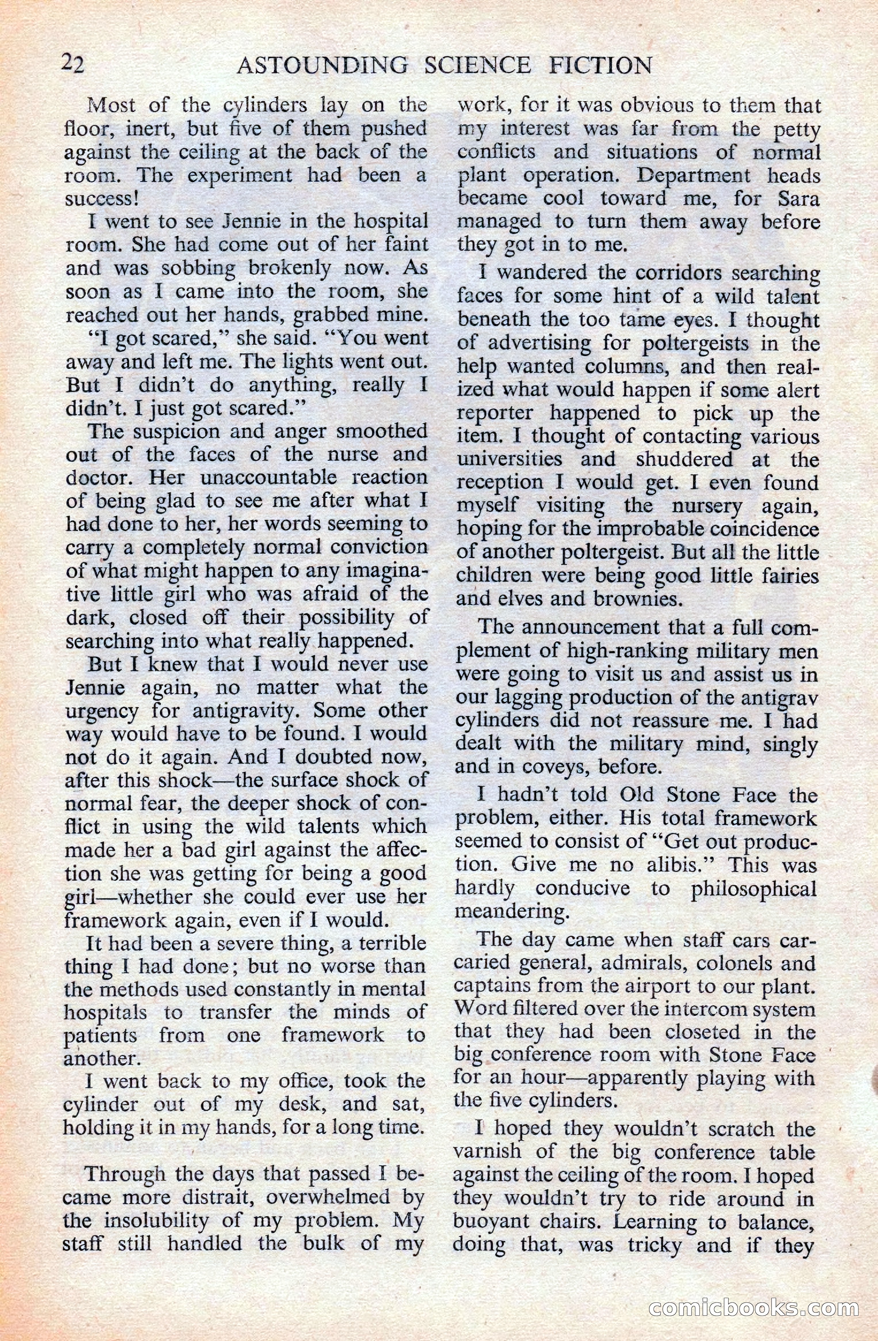 Astounding Science Fiction, British Edition — page 24 of 132