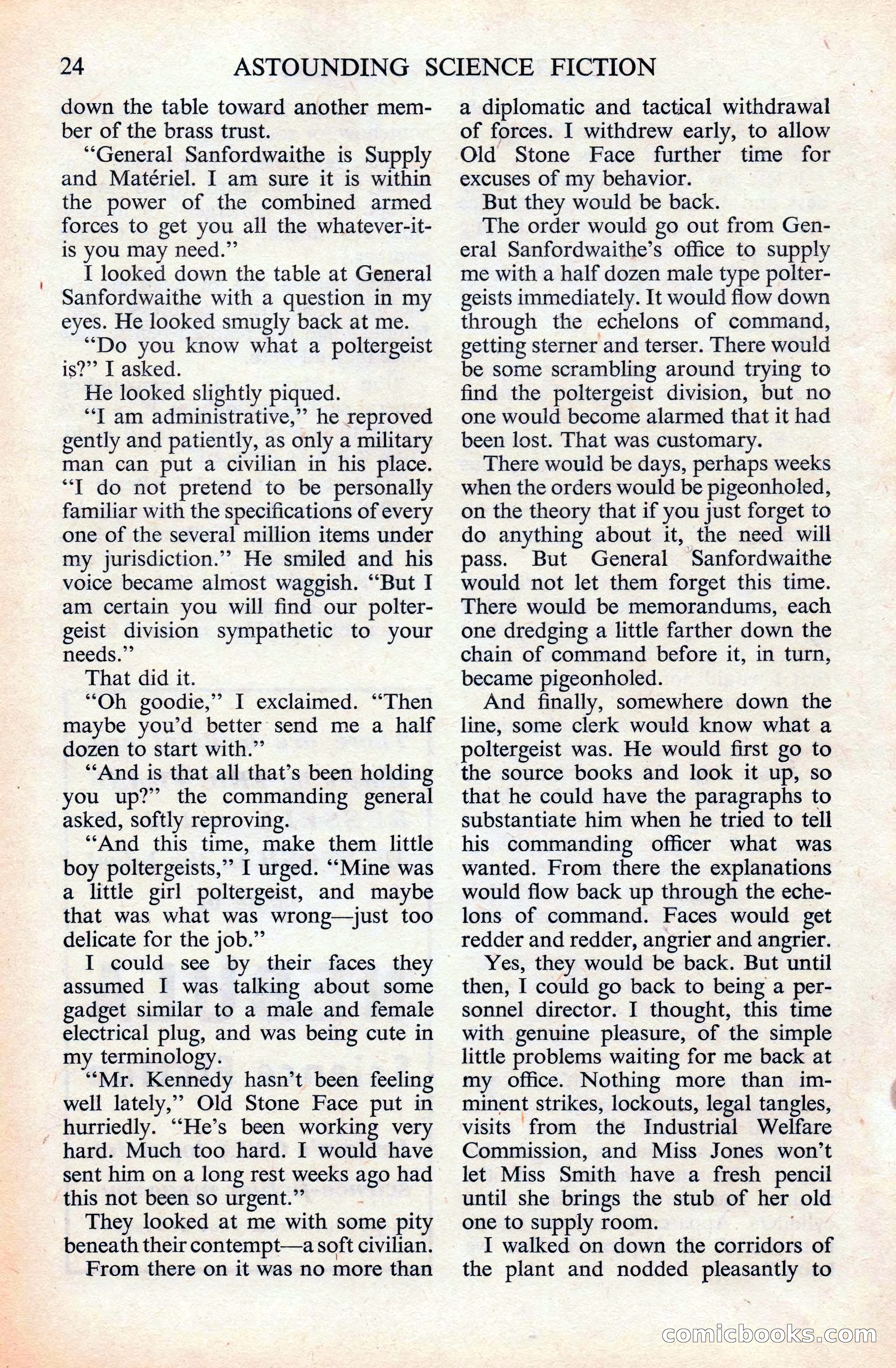 Astounding Science Fiction, British Edition — page 26 of 132